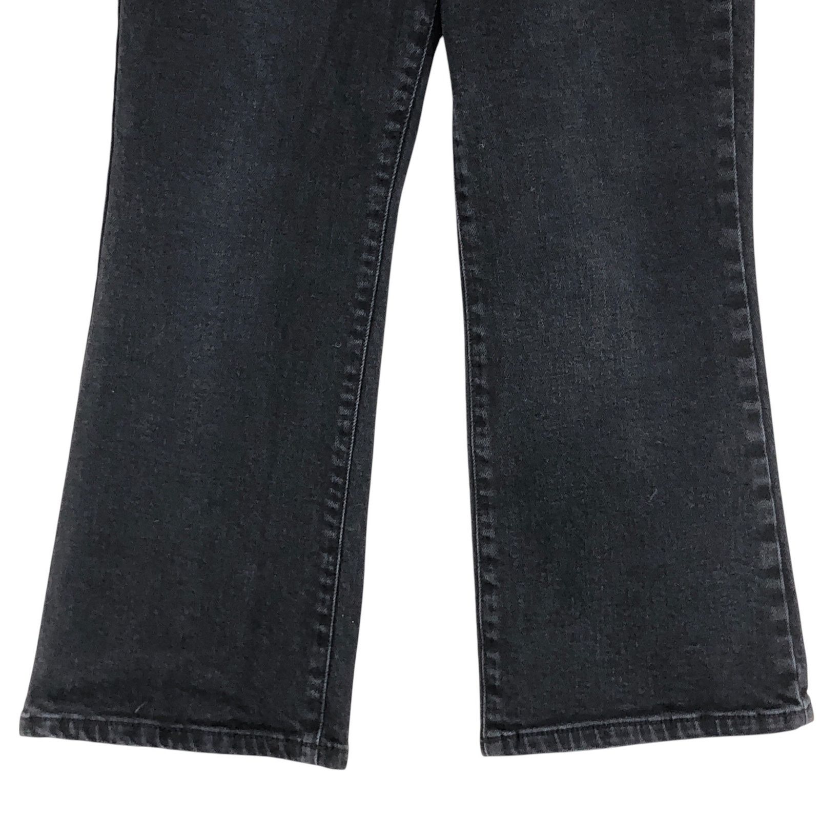 Topshop TopShop Size 24P Jeans Moto Dree Flare Crop Black Stretch Size 24" / US 00 / IT 34 - 4 Thumbnail