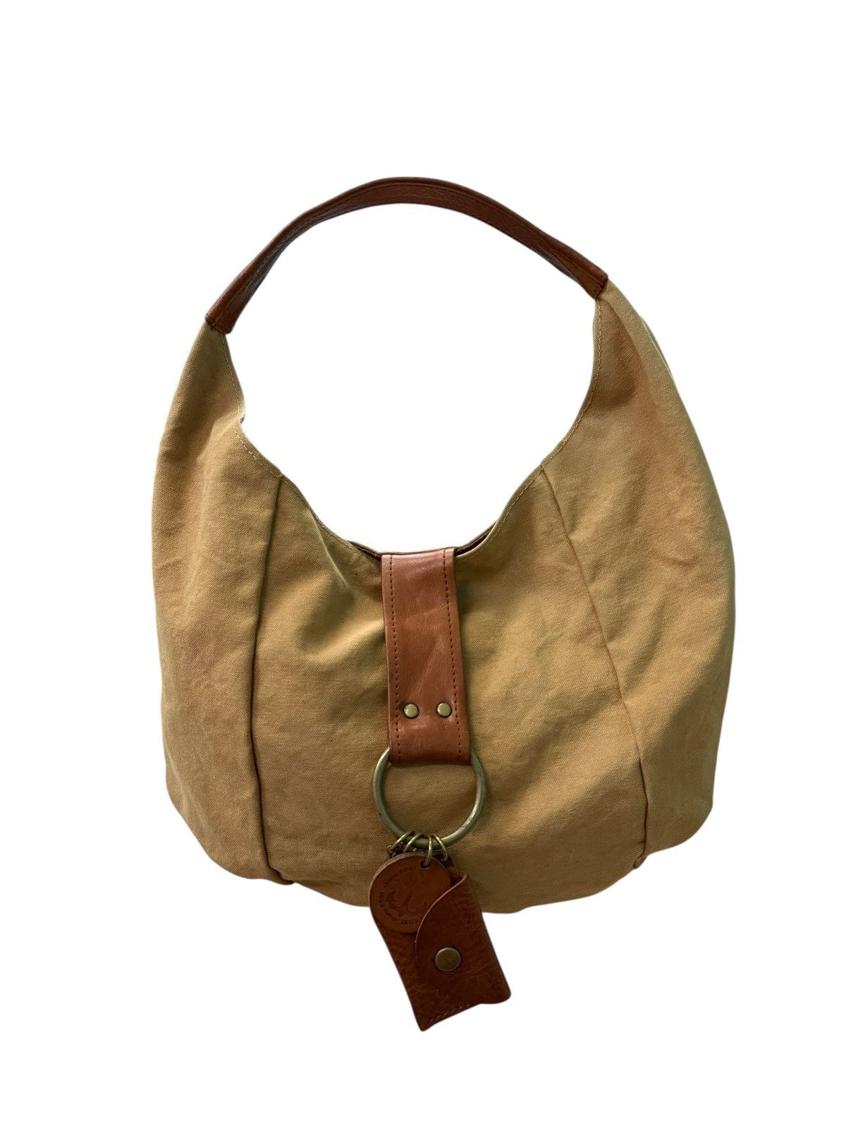 Japanese Brand RARE CLUETO KOBE CANVAS HOBO BAG Size ONE SIZE - 1 Thumbnail