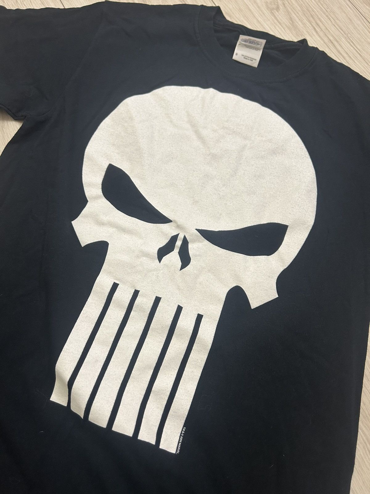 Marvel Comics × Vintage Vintage Punisher Promo Faded Graphic Tee 90s Size US S / EU 44-46 / 1 - 3 Thumbnail