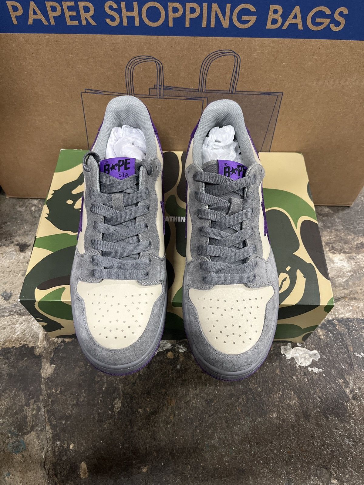 Bape Court Sta (2020) Size US 10 / EU 43 - 4 Thumbnail
