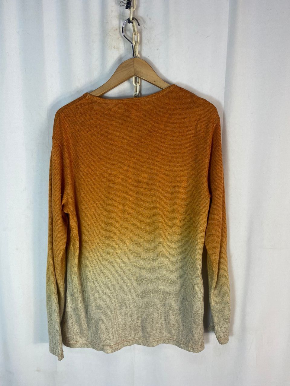 Japanese Brand Tkmixpice multicolor vneck long sleeve shirt Size US L / EU 52-54 / 3 - 8 Thumbnail