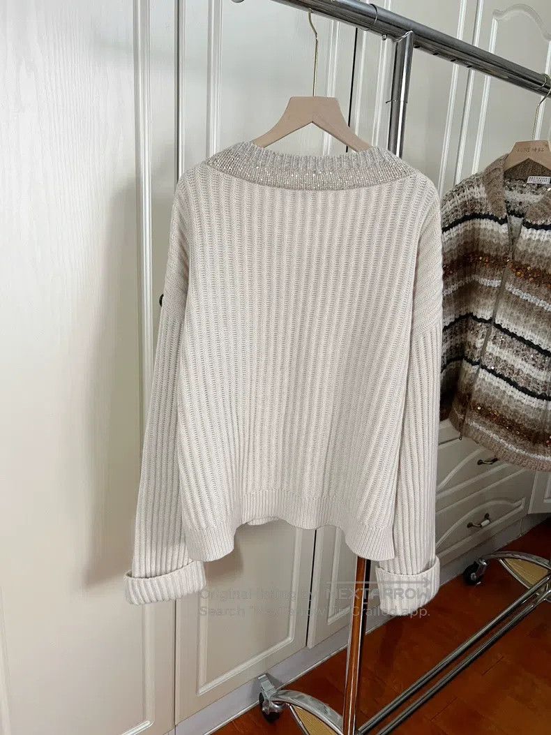 Brunello Cucinelli Brunello Cucinelli Cashmere Sweater Size M / US 6-8 / IT 42-44 - 3 Thumbnail