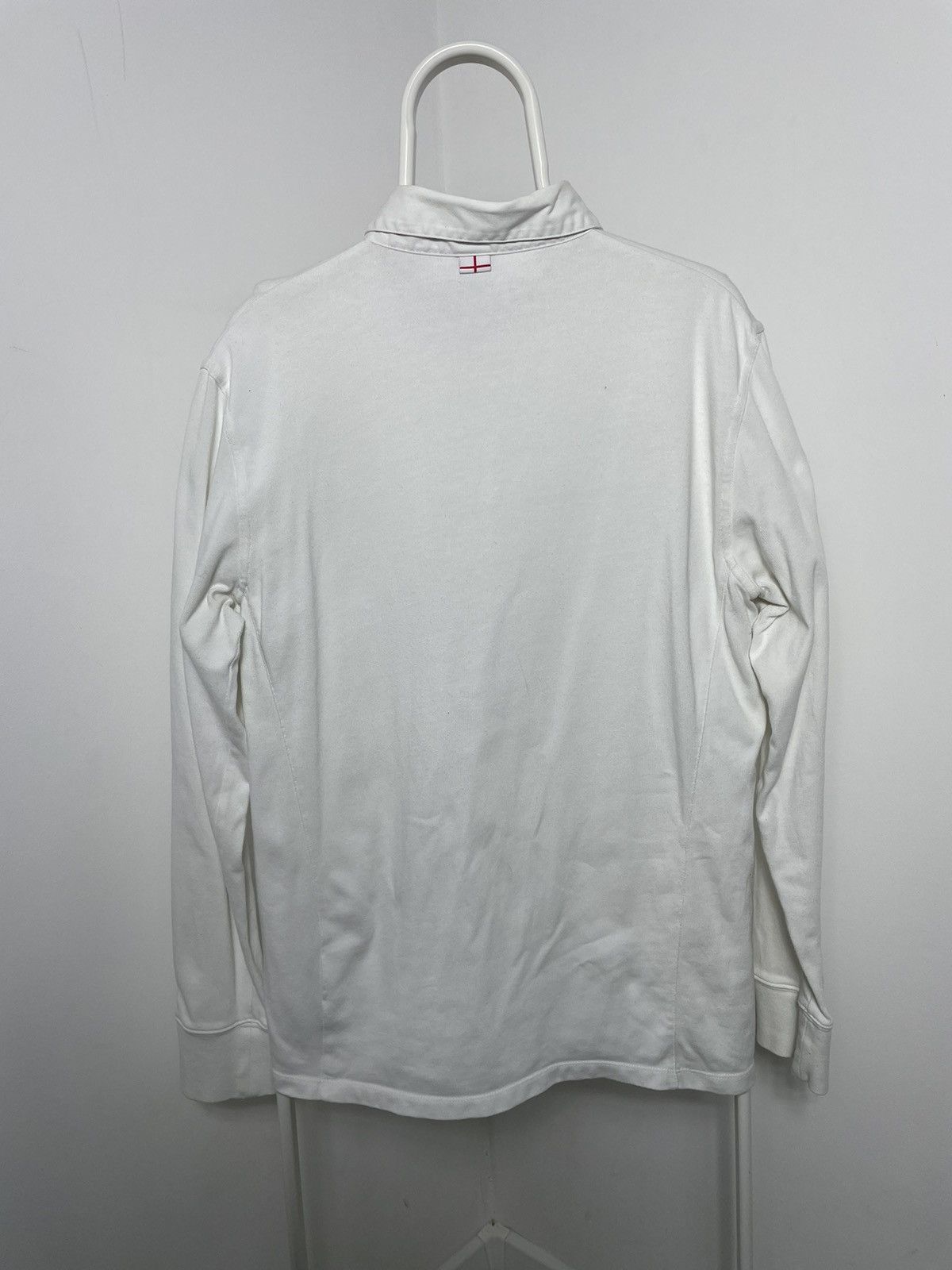 Nike × Vintage Vintage 00’s Nike England Rugby White Size US L / EU 52-54 / 3 - 9 Thumbnail