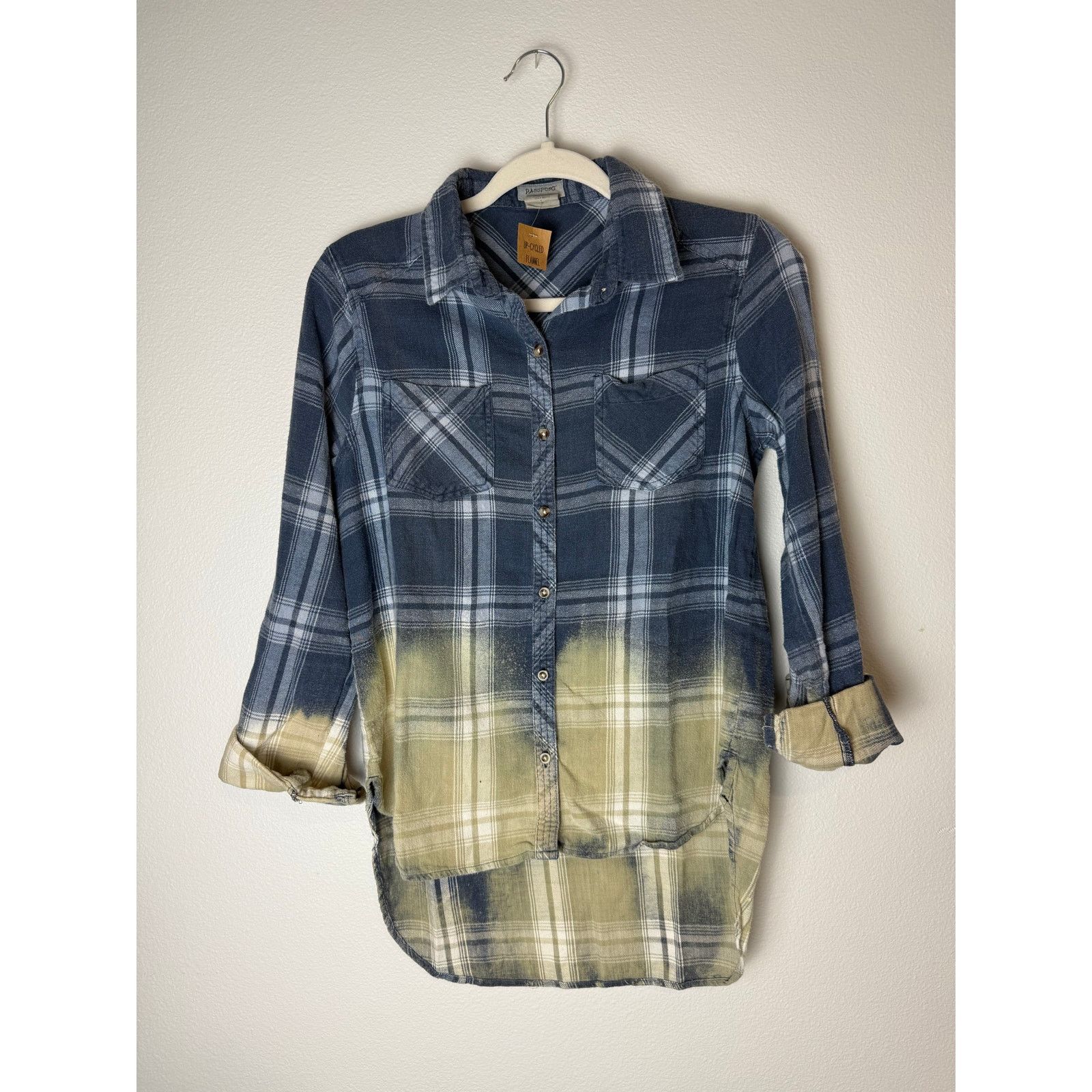 Passport Bleached shirt, YOU'RE GOING DOWN ON MY PRAYER LIST Sz L Size L / US 10 / IT 46 - 3 Thumbnail