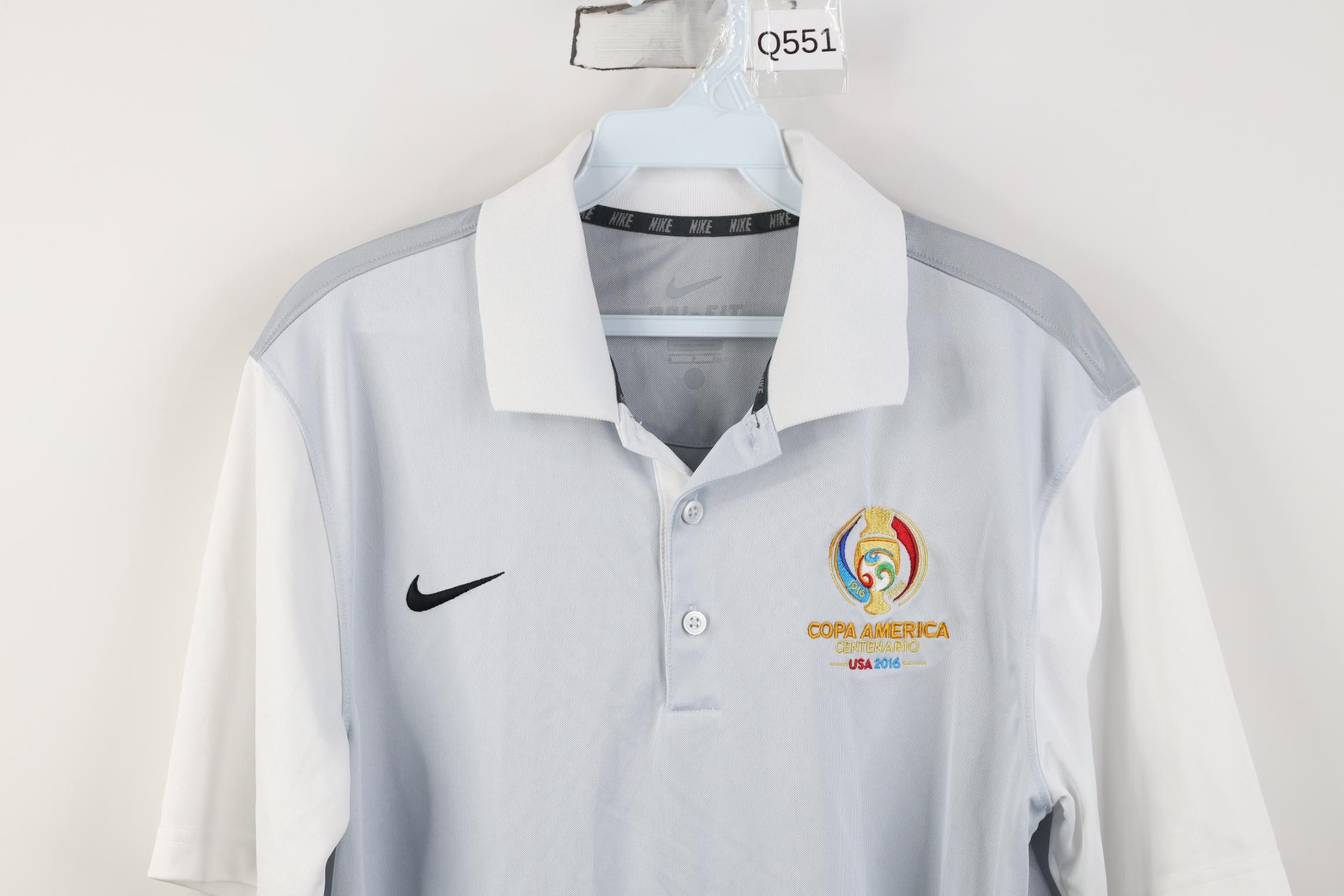 Nike Nike 2016 Copa America Centenario Soccer Futbol Golf Polo Size US S / EU 44-46 / 1 - 2 Thumbnail