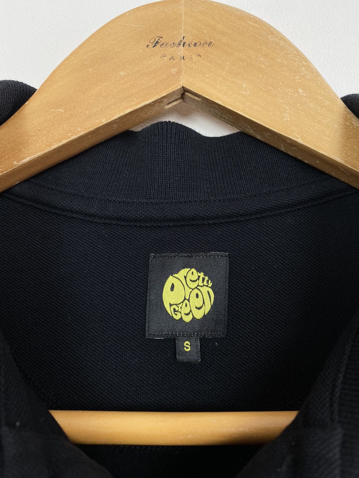 Pretty Green Pretty Green Short Sleeve Polo Shirt Mens Size S Black Top Size US S / EU 44-46 / 1 - 4 Thumbnail