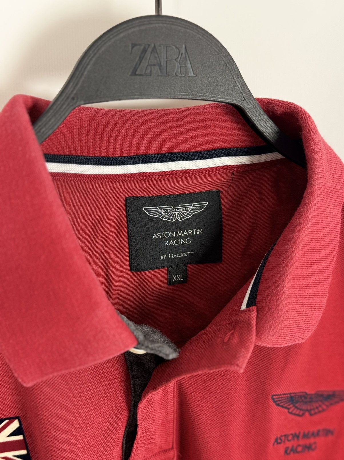 Hackett Hackett Aston Martin Racing Rugby Shirt Size US XXL / EU 58 / 5 - 5 Thumbnail