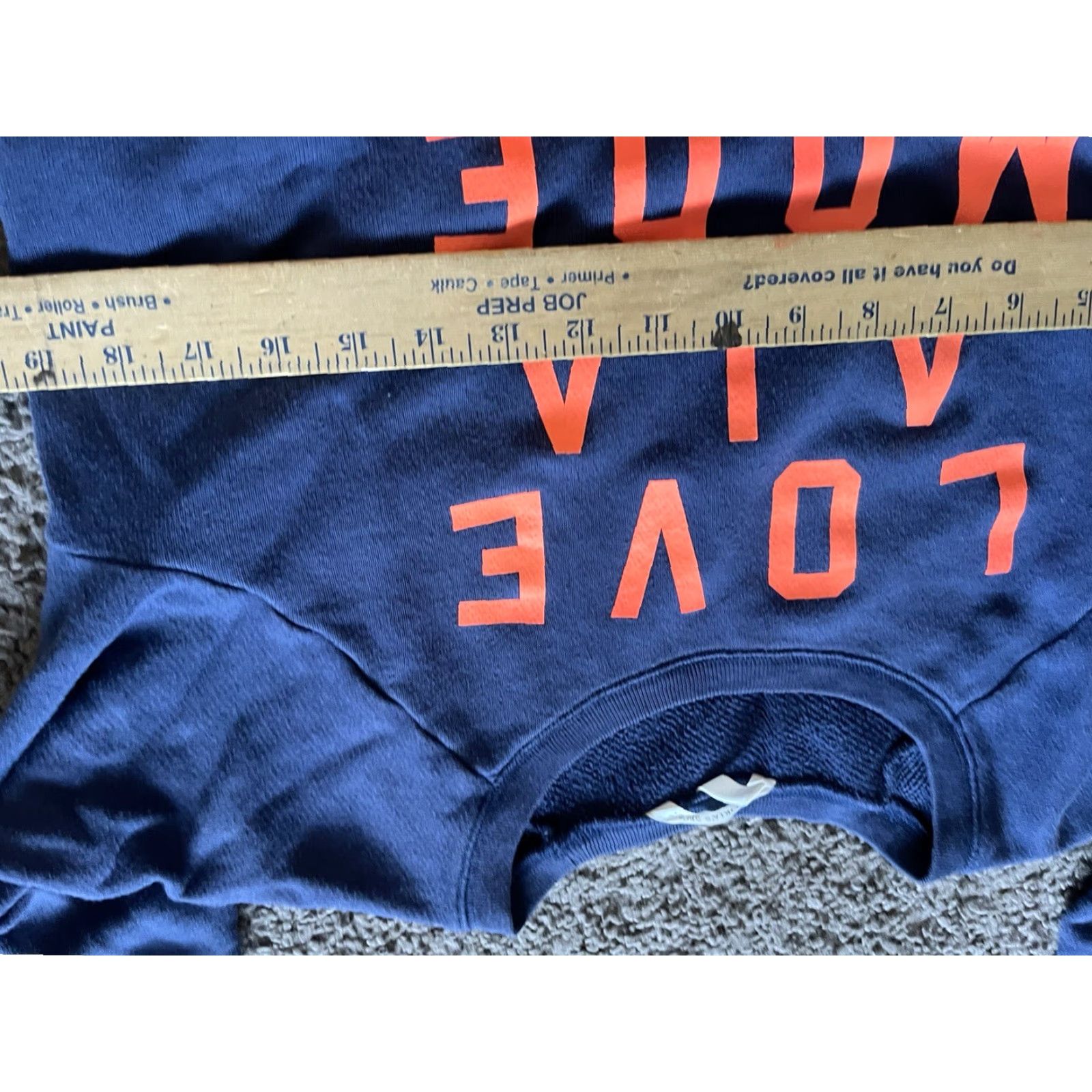 Victoria's Secret Victoria's Secret Women's Sweater Crew Neck Long Sleeve Love A La Mode M Blue Pullover Womens Size M / US 6-8 / IT 42-44 - 4 Thumbnail