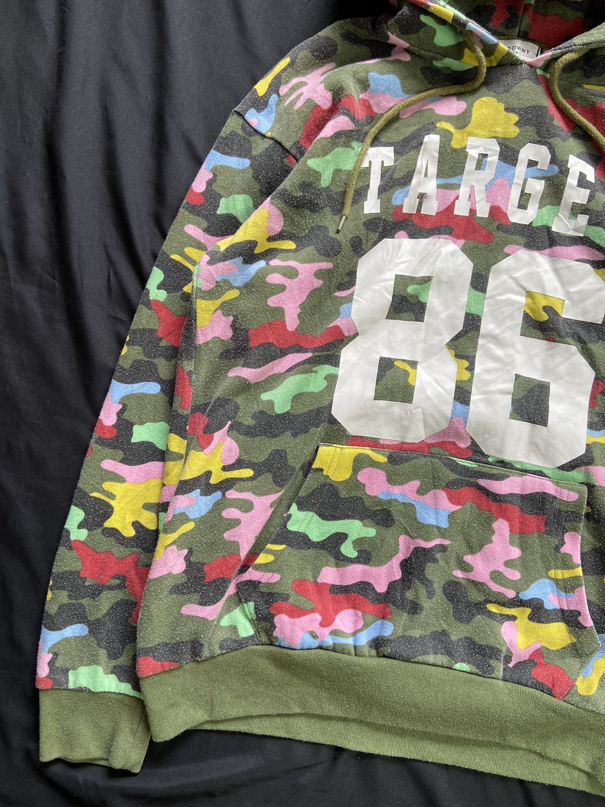 Japanese Brand TARGET 86 BROWNY ARMY HOODIE Size US M / EU 48-50 / 2 - 3 Thumbnail