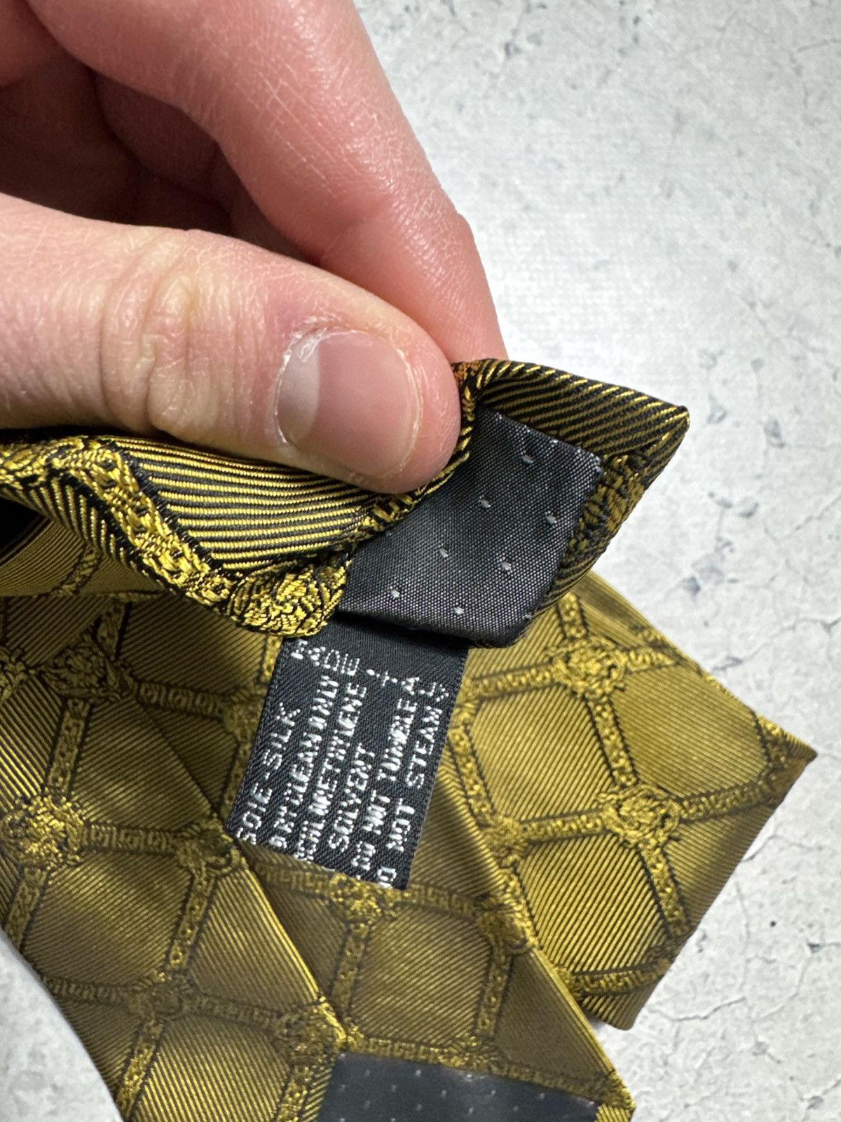 Versace Gianni Versace Vintage Silk Tie Size ONE SIZE - 5 Thumbnail