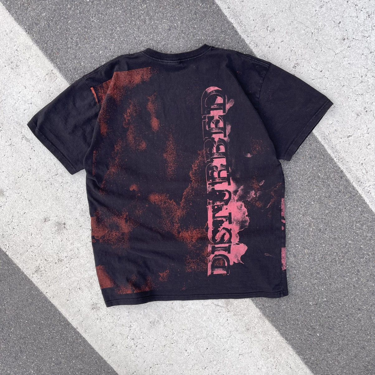 Band Tees × Vintage DISTURBED BAND AOP TEE T-SHIRT ALL OVER PRINT 2009 Size US XXL / EU 58 / 5 - 5 Thumbnail