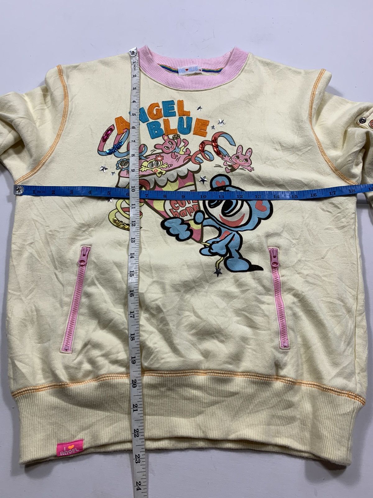 Hysteric Glamour 90’s Angel Blue Sweatshirts Size US M / EU 48-50 / 2 - 7 Thumbnail
