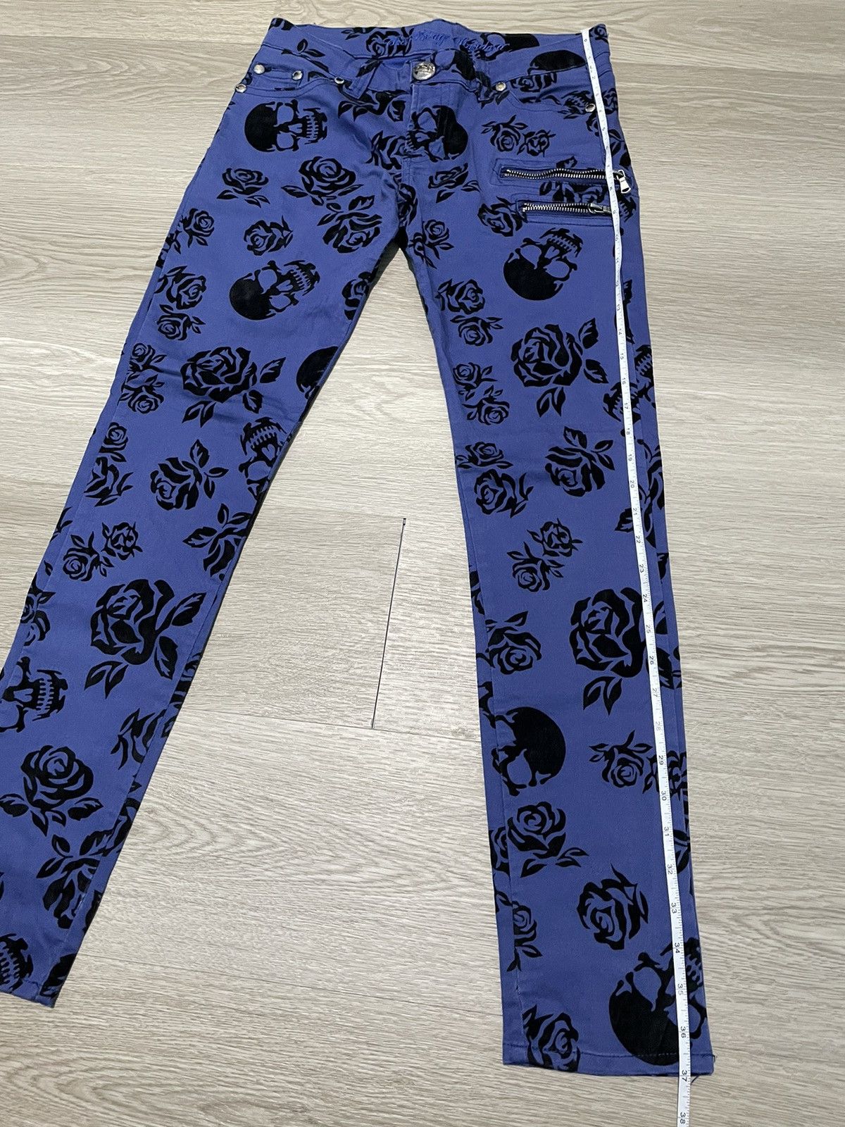 Japanese Brand × Vintage Japanese brand x skull x punk pants Size US 28 / EU 44 - 9 Thumbnail