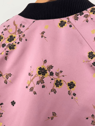Kenzo Veste bomber Kenzo à imprimé floral – Rose – Taille XS Size XS / US 0-2 / IT 36-38 - 7 Thumbnail