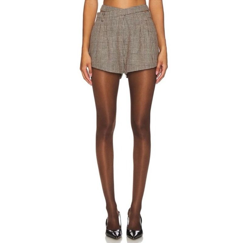 REVOLVE OSIS STUDIO x REVOLVE Nara Shorts in Brown Sz M Size 28" / US 6 / IT 42 - 1 Thumbnail