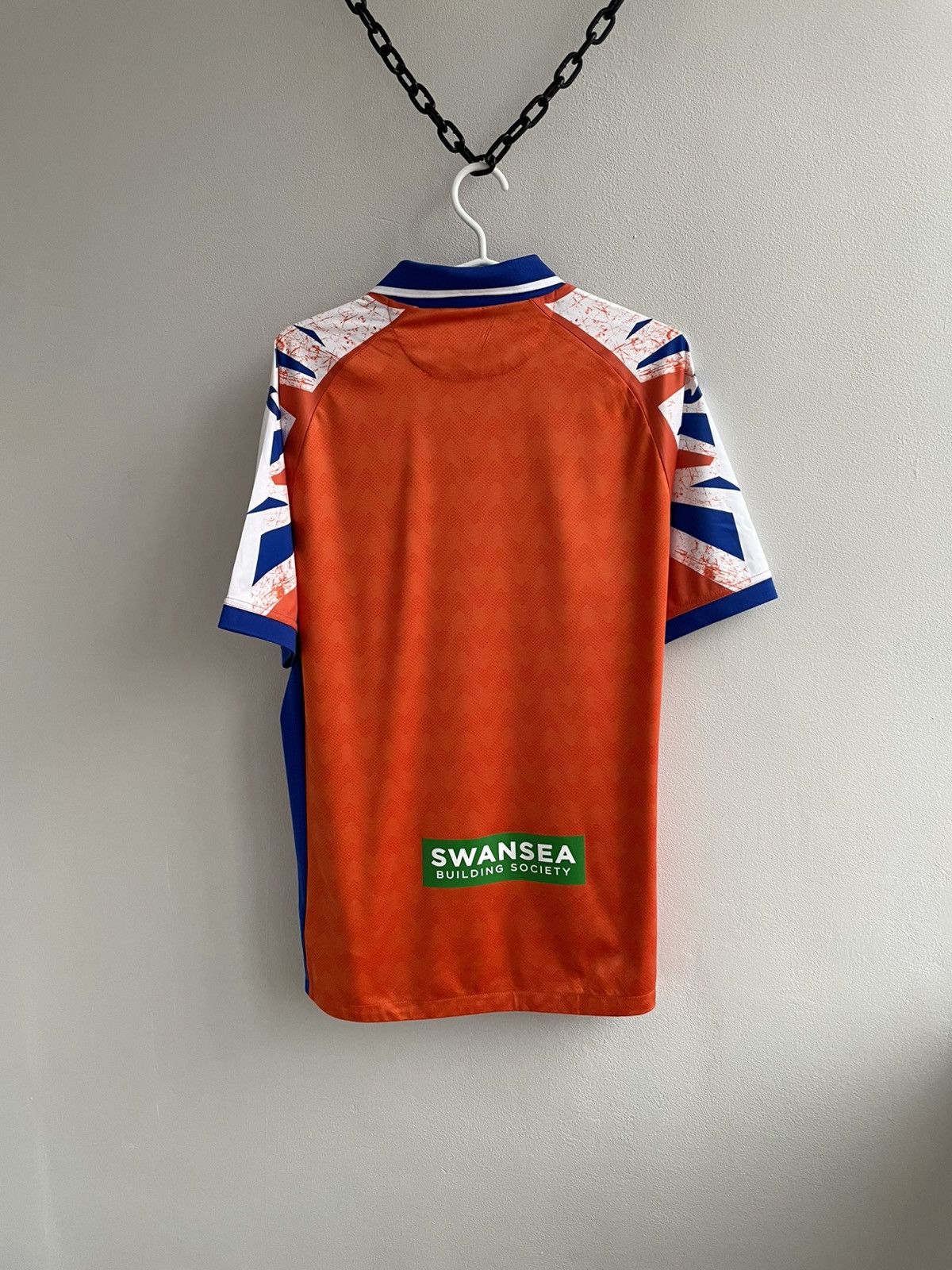 Joma SWANSEA CITY 2022 2023 AWAY FOOTBALL SHIRT SOCCER JERSEY Jom Size US L / EU 52-54 / 3 - 12 Thumbnail