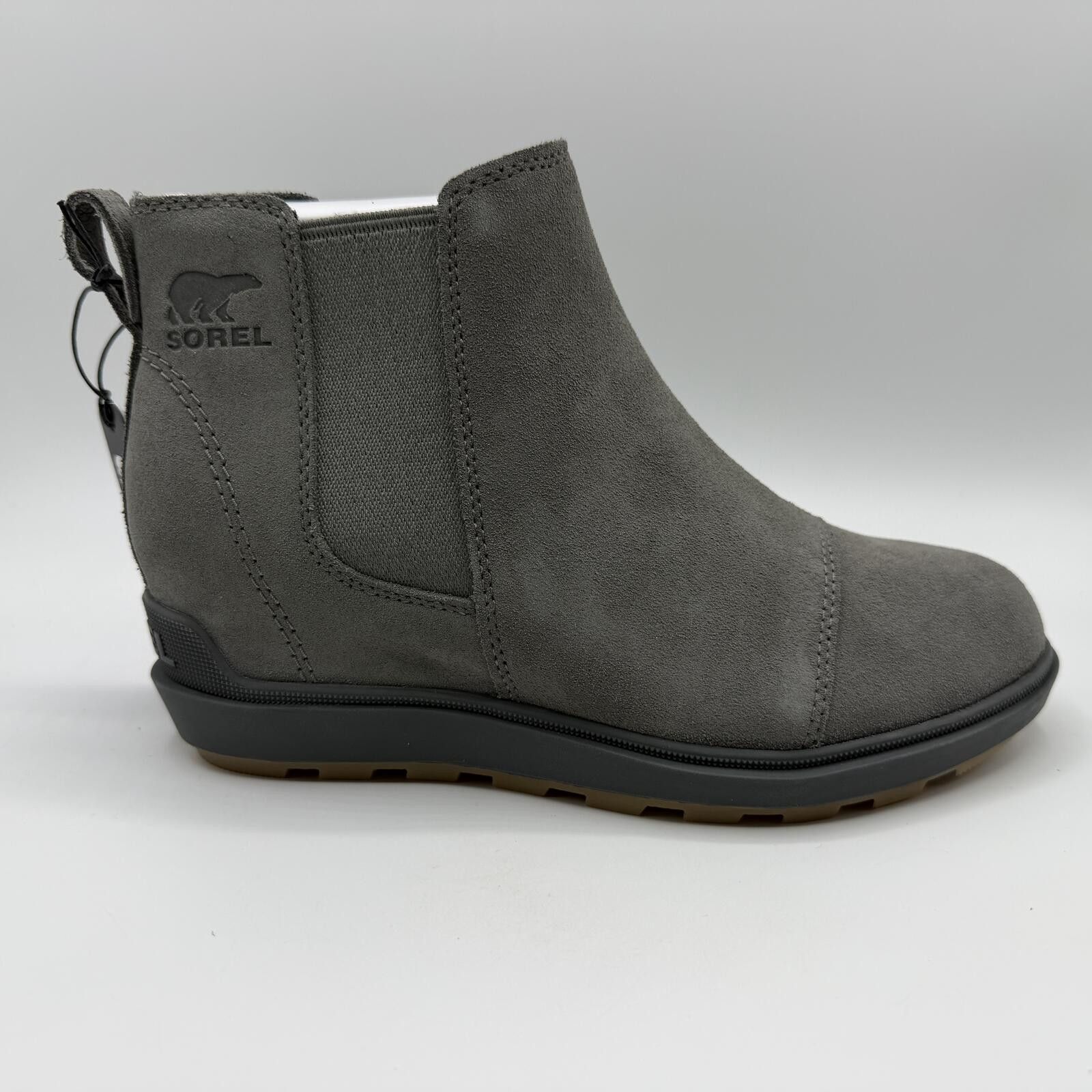SOREL SOREL Evie II Chelsea Boots Gray Suede Women Size 5.5 Size US 5.5 / IT 35.5 - 7 Thumbnail