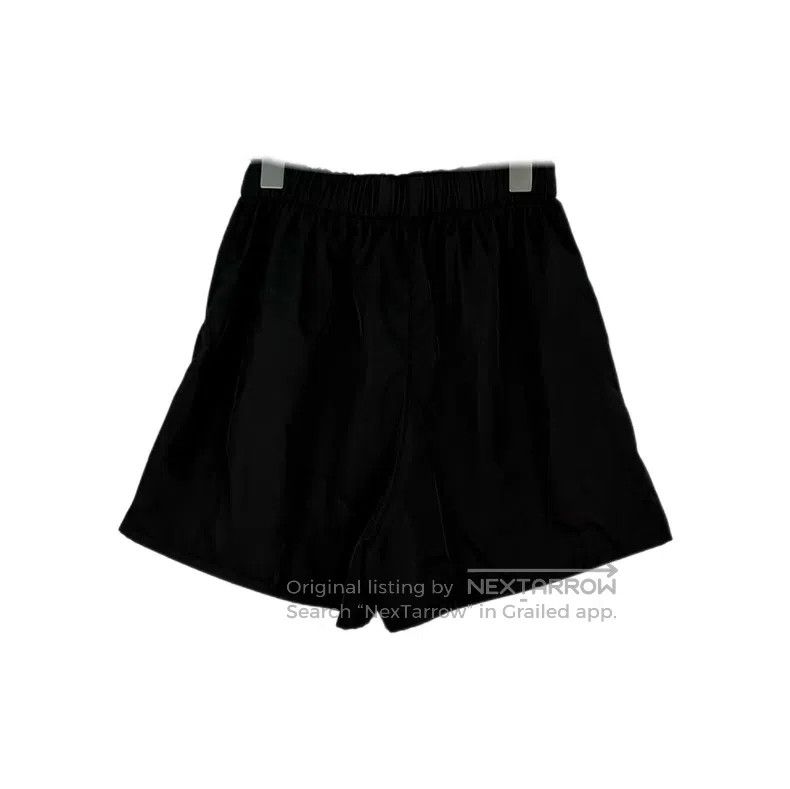 Prada Prada Black metal triangle label nylon shorts Size 24" / US 00 / IT 34 - 2 Thumbnail