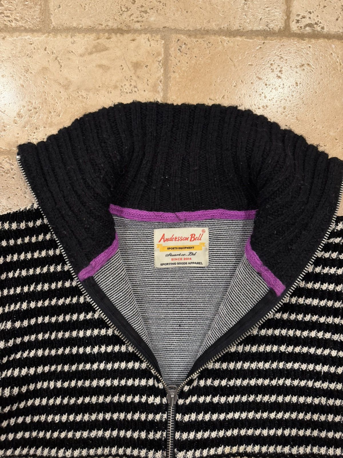 Andersson Bell Andersson Bell Multi Color Zip Up Cardigan Sweater Size US XL / EU 56 / 4 - 9 Thumbnail