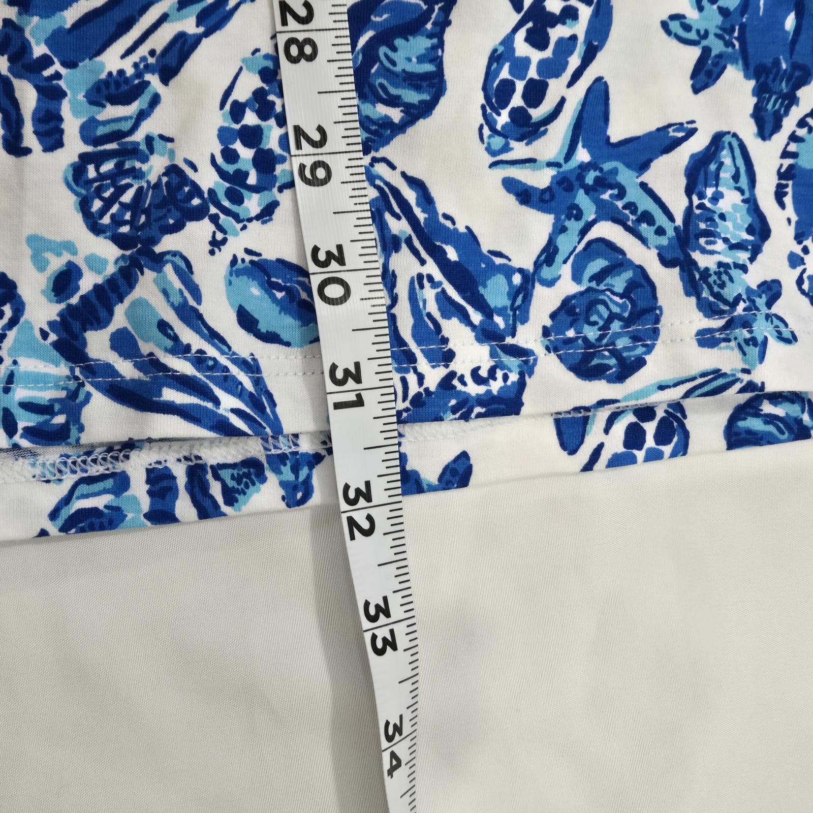 Designer Lilly Pulitzer Dev Dress Coastal Sleeveless Dress Size XS Size XS / US 0-2 / IT 36-38 - 6 Thumbnail