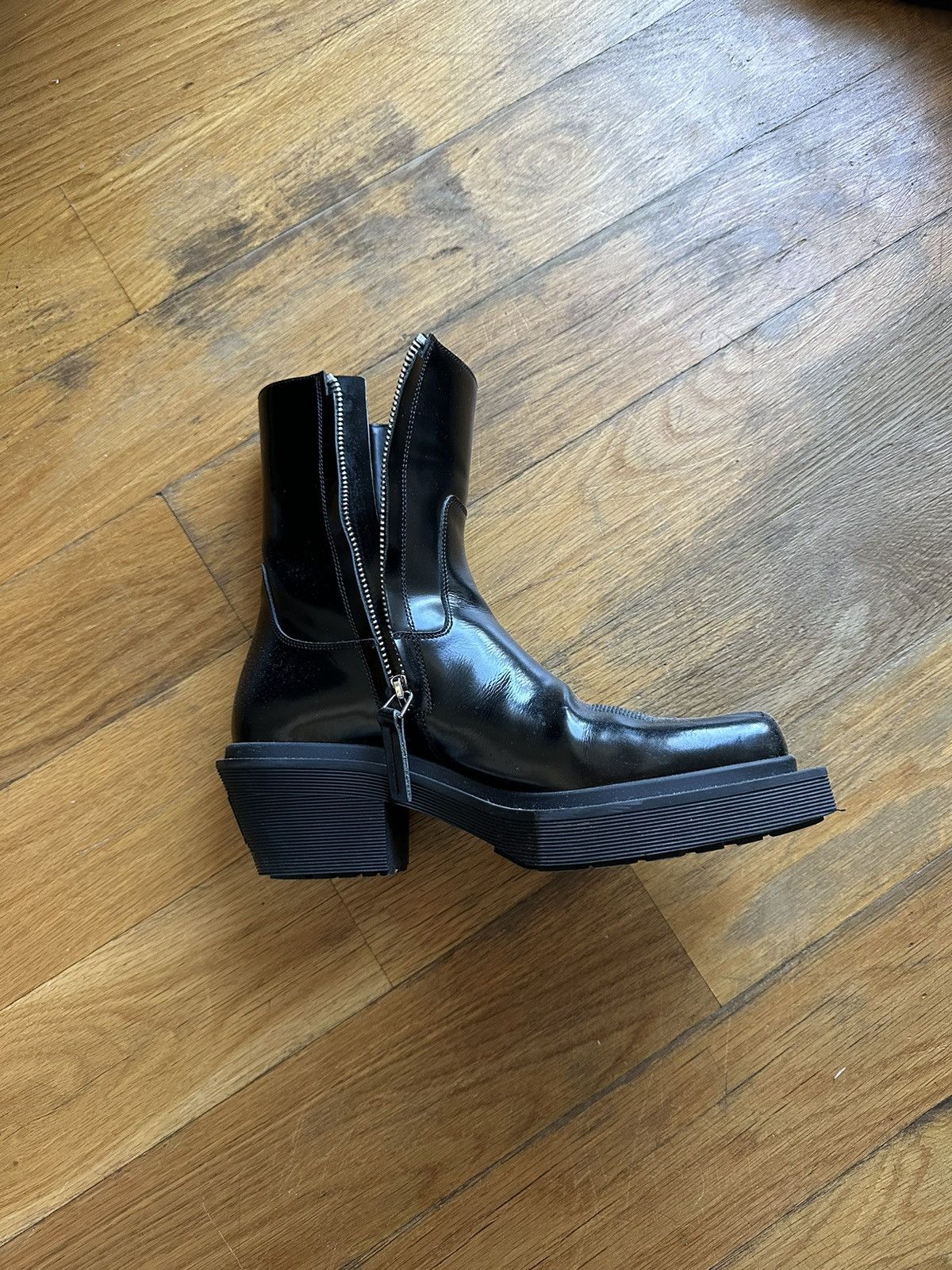 Vetements Black Neo Western Boots Size US 8.5 / EU 41-42 - 1 Thumbnail