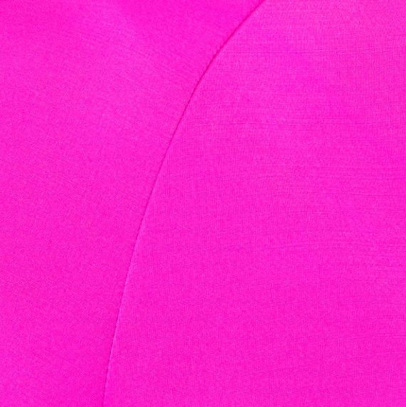 Dior o1w1db10824 Wool & Silk Short-Sleeved Top in Fuchsia Size S / US 4 / IT 40 - 3 Thumbnail