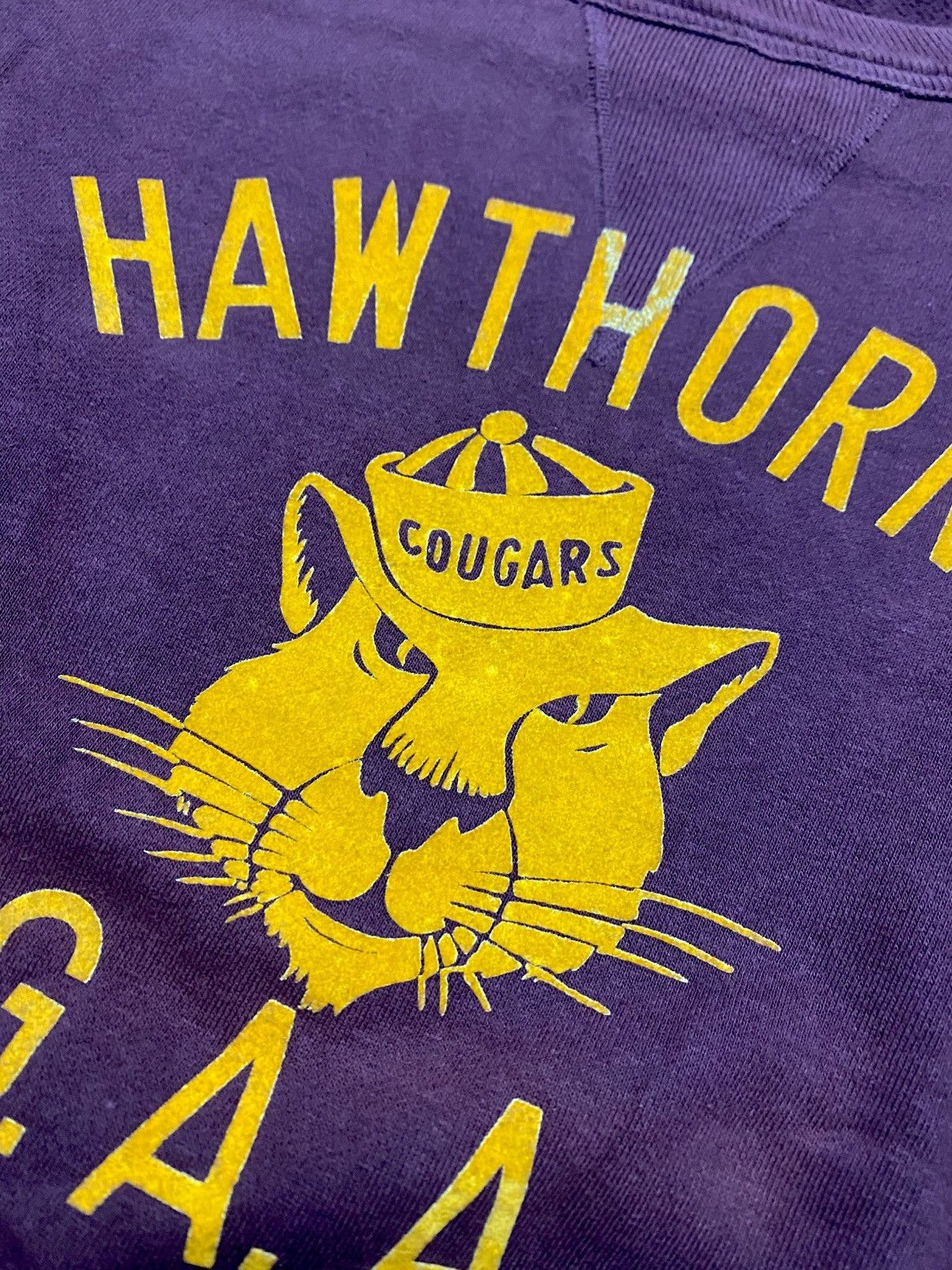 Vintage 50s Sweatshirt Design Hawthorne Dubbleworks by Warehouse Size US S / EU 44-46 / 1 - 5 Thumbnail