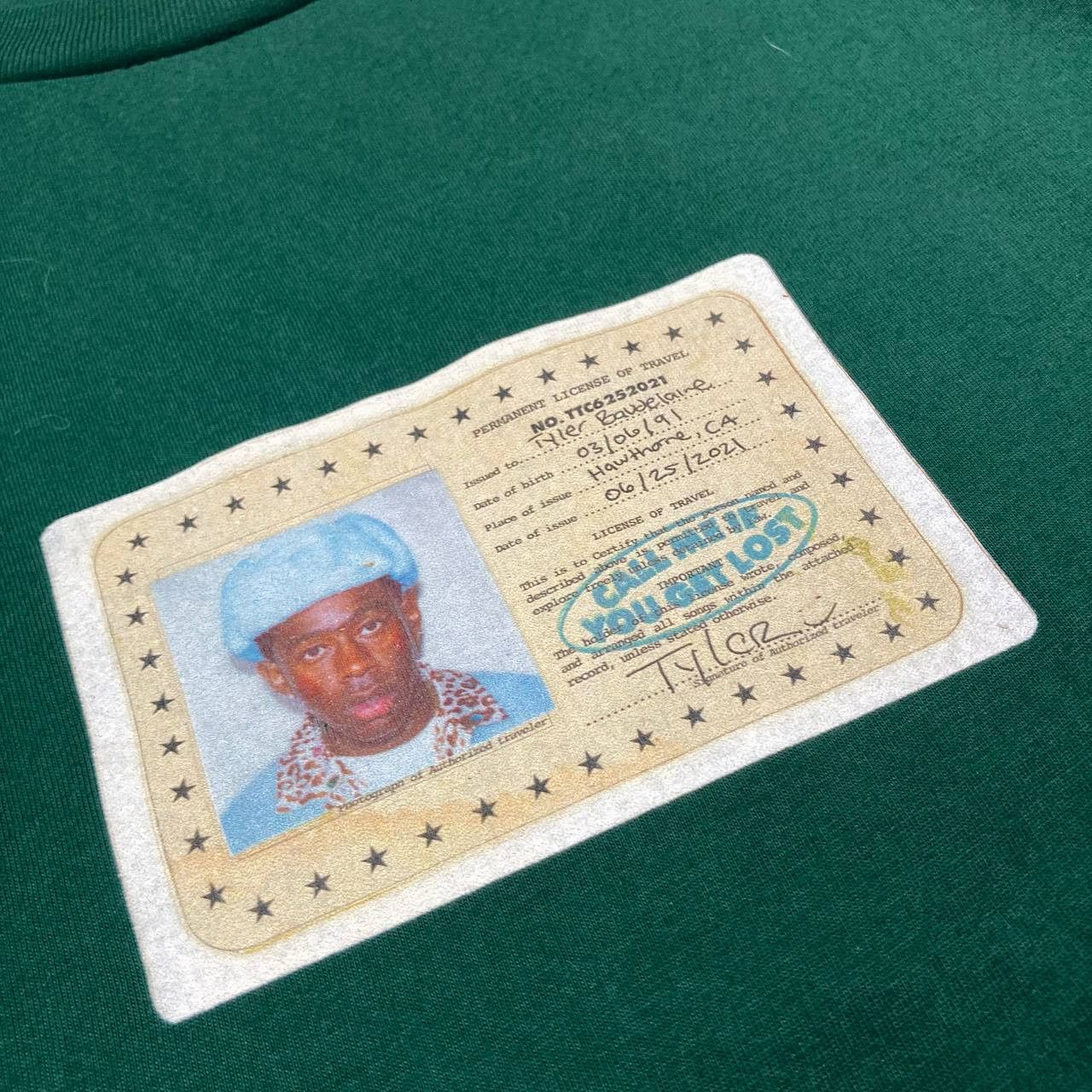 Golf le Fleur Tyler The Creator Odd Future Call Me If You Get Lost Rap Tee Size US XL / EU 56 / 4 - 3 Thumbnail