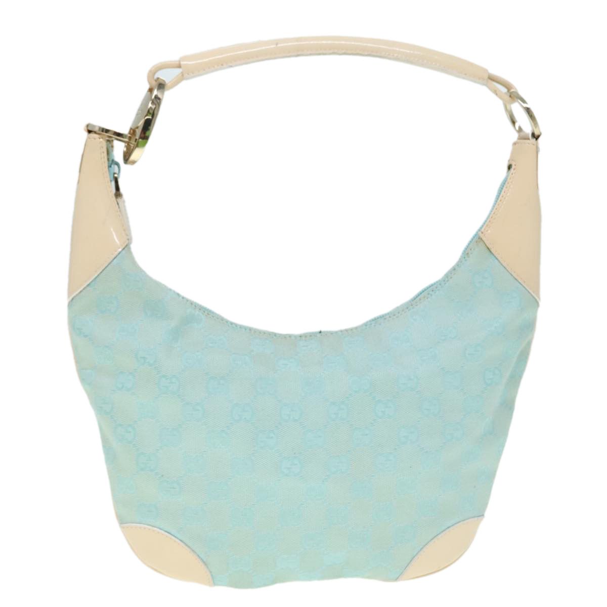 Gucci Blue Canvas Shoulder Bag (Pre-Owned) Size ONE SIZE - 1 Thumbnail
