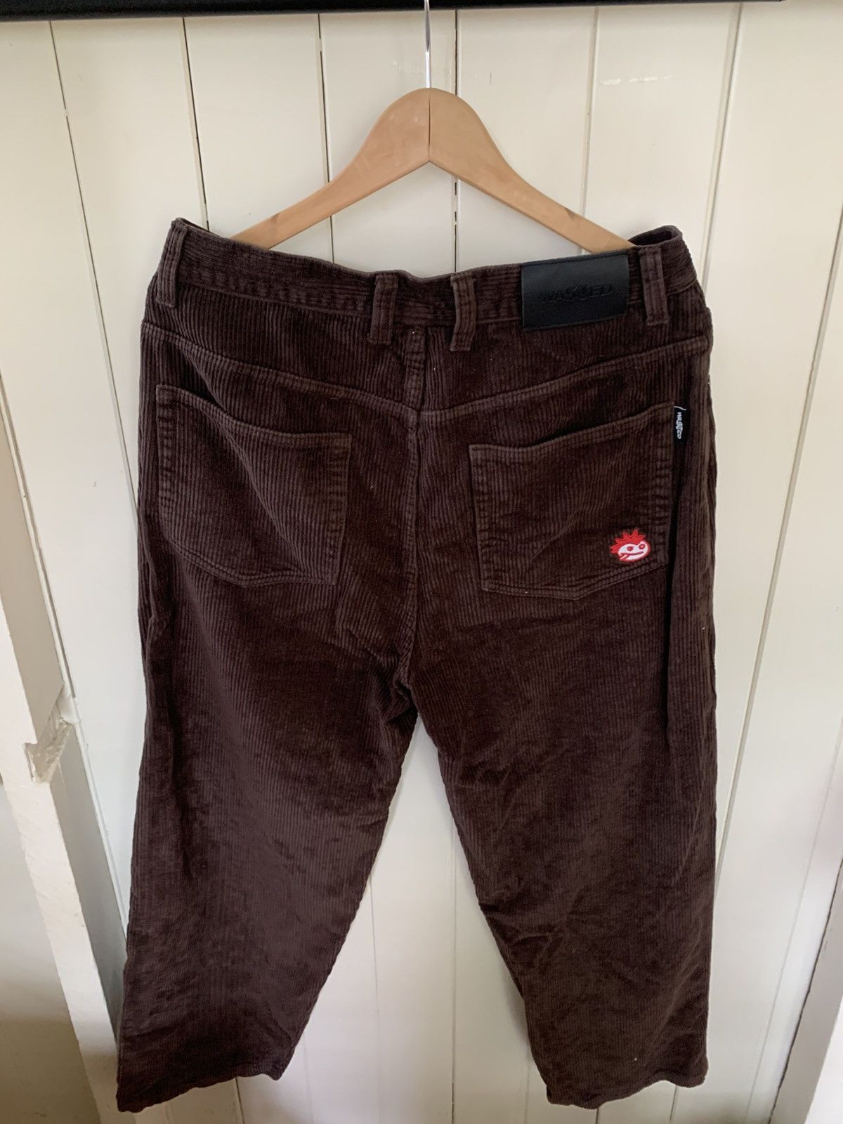 Wasted Paris Brown corduroy pants by french 🇫🇷brand (wasted paris) Size US 32 / EU 48 - 5 Thumbnail