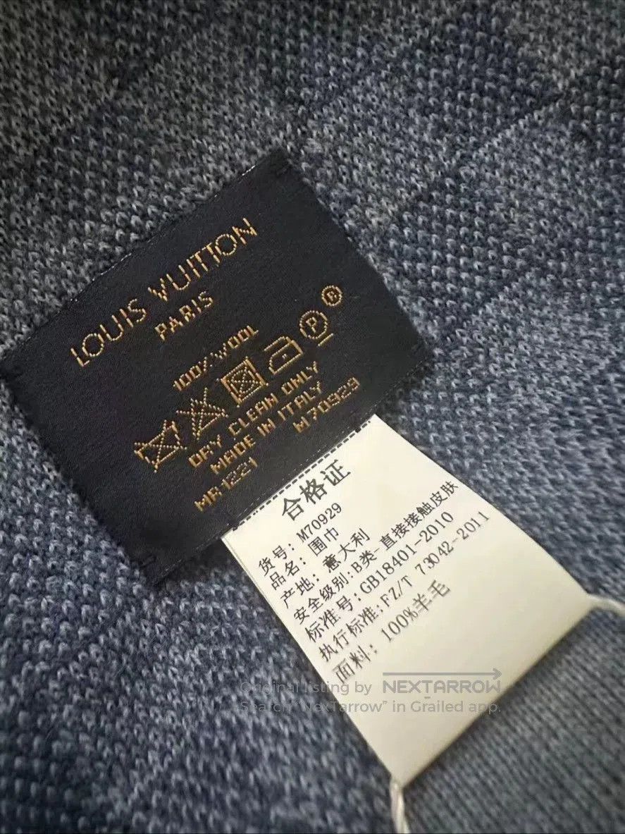 Louis Vuitton Louis Vuitton Checkered Scarf. Size ONE SIZE - 5 Thumbnail