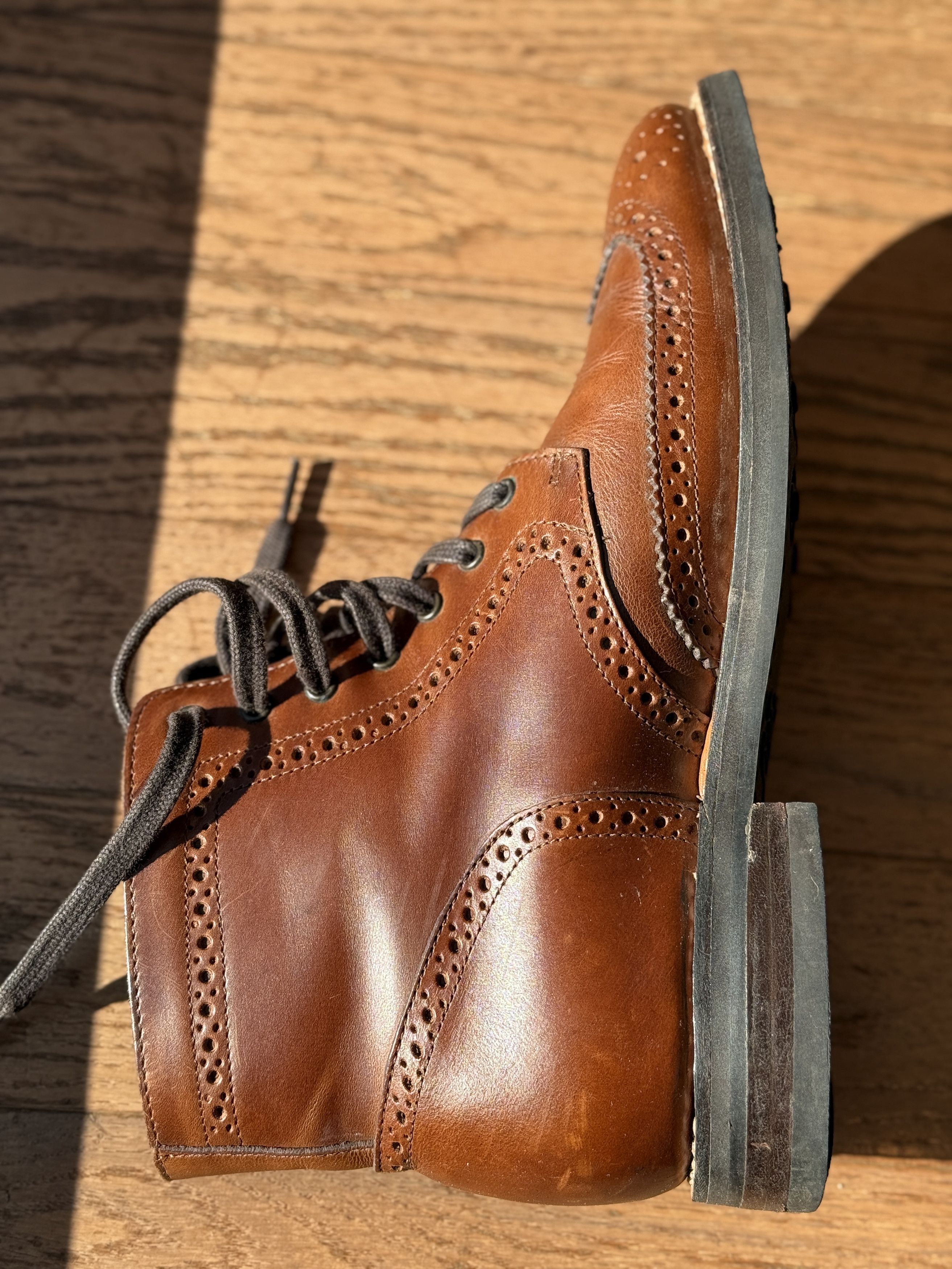 Thursday Boot Company Wingtip Boots Size US 8 / EU 41 - 9 Thumbnail