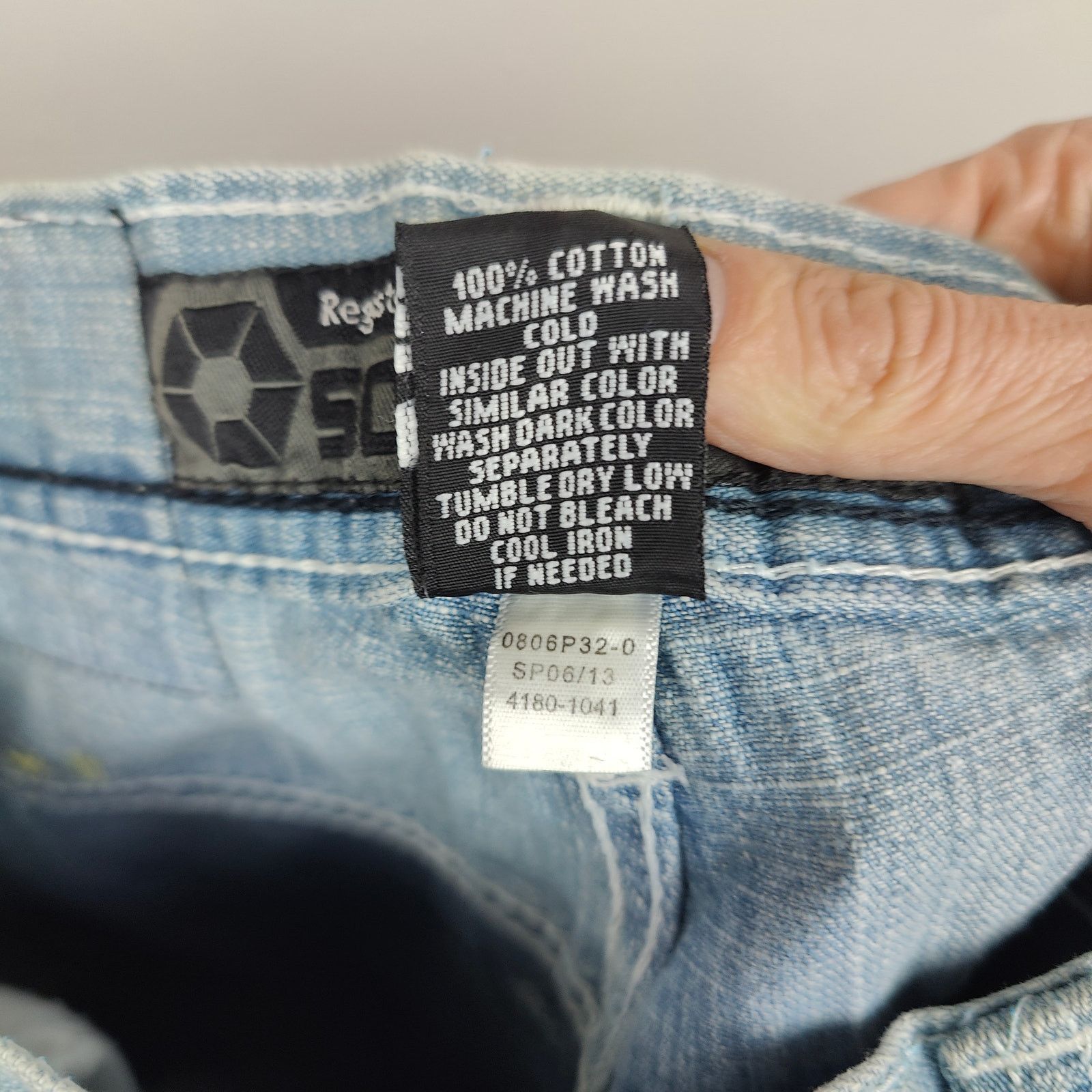 Southpole Vintage Y2K Southpole Baggy Jeans Mens 32 Light Wash Size US 32 / EU 48 - 8 Thumbnail