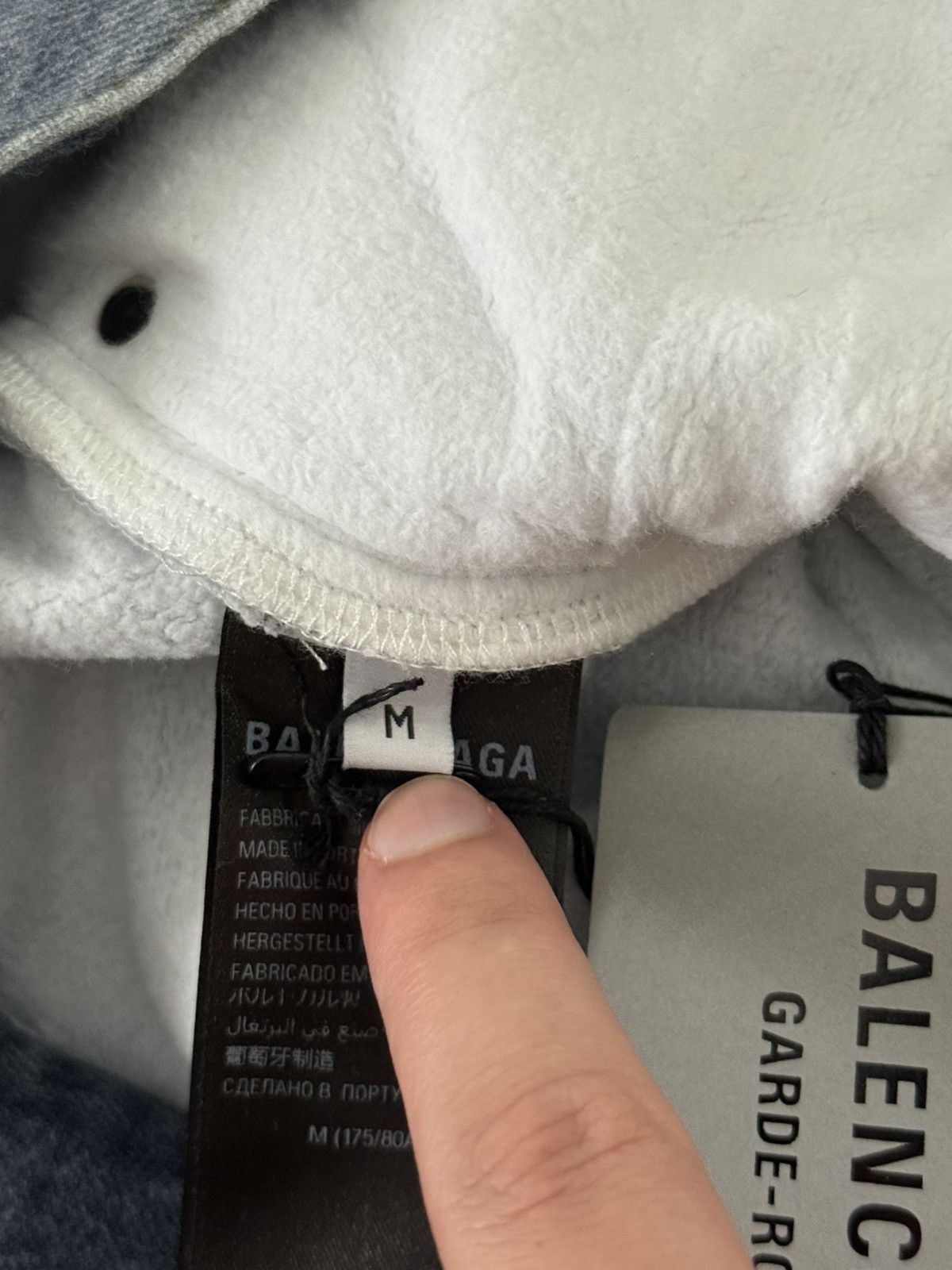 Balenciaga Balenciaga Trompe L'oeil Sweatpants SZ.M Size US 32 / EU 48 - 10 Thumbnail