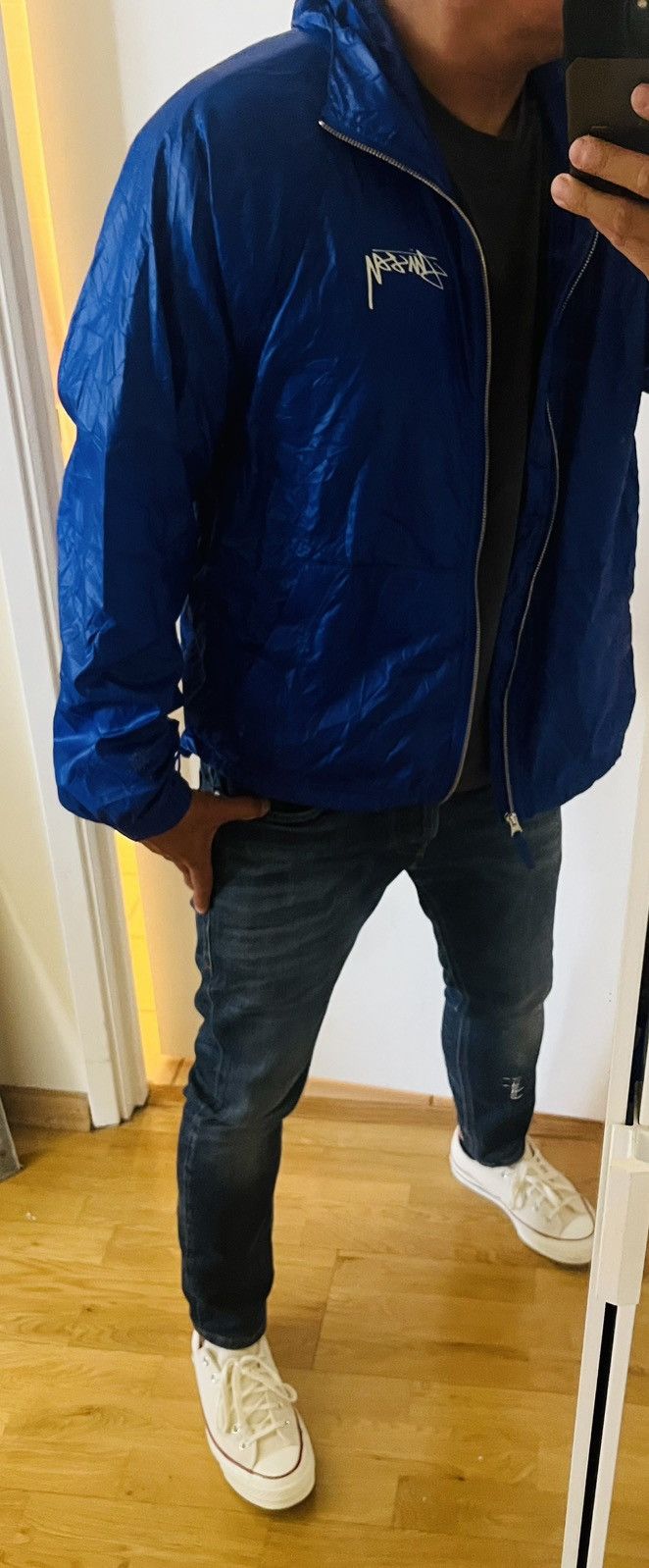 Stussy Stussy new beach shell nylon jacket S blue majotech zip up Size US S / EU 44-46 / 1 - 8 Thumbnail
