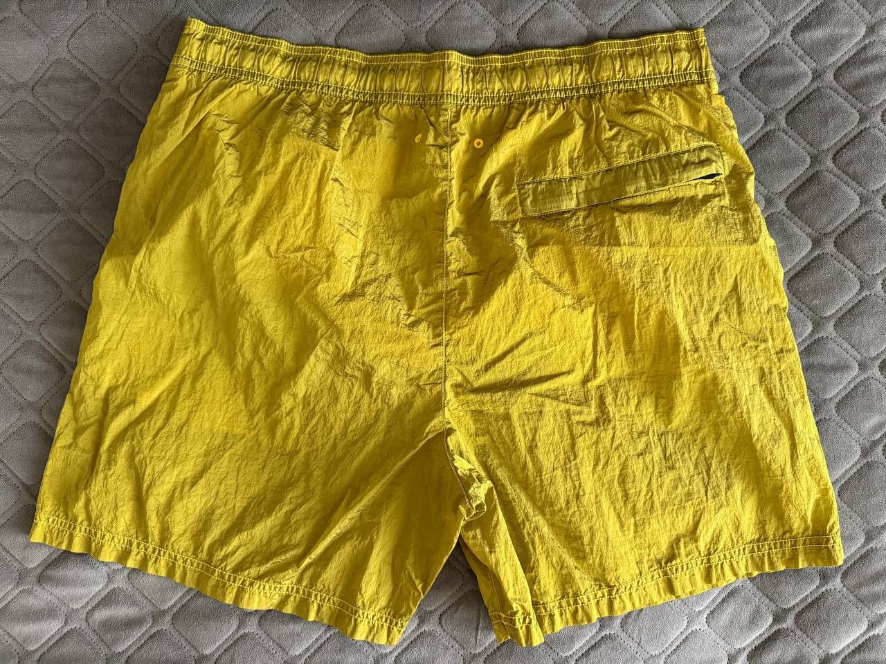 Stone Island Stone Island Yellow Econyl Nylon Metal Swim Shorts Size L Size US 32 / EU 48 - 5 Thumbnail