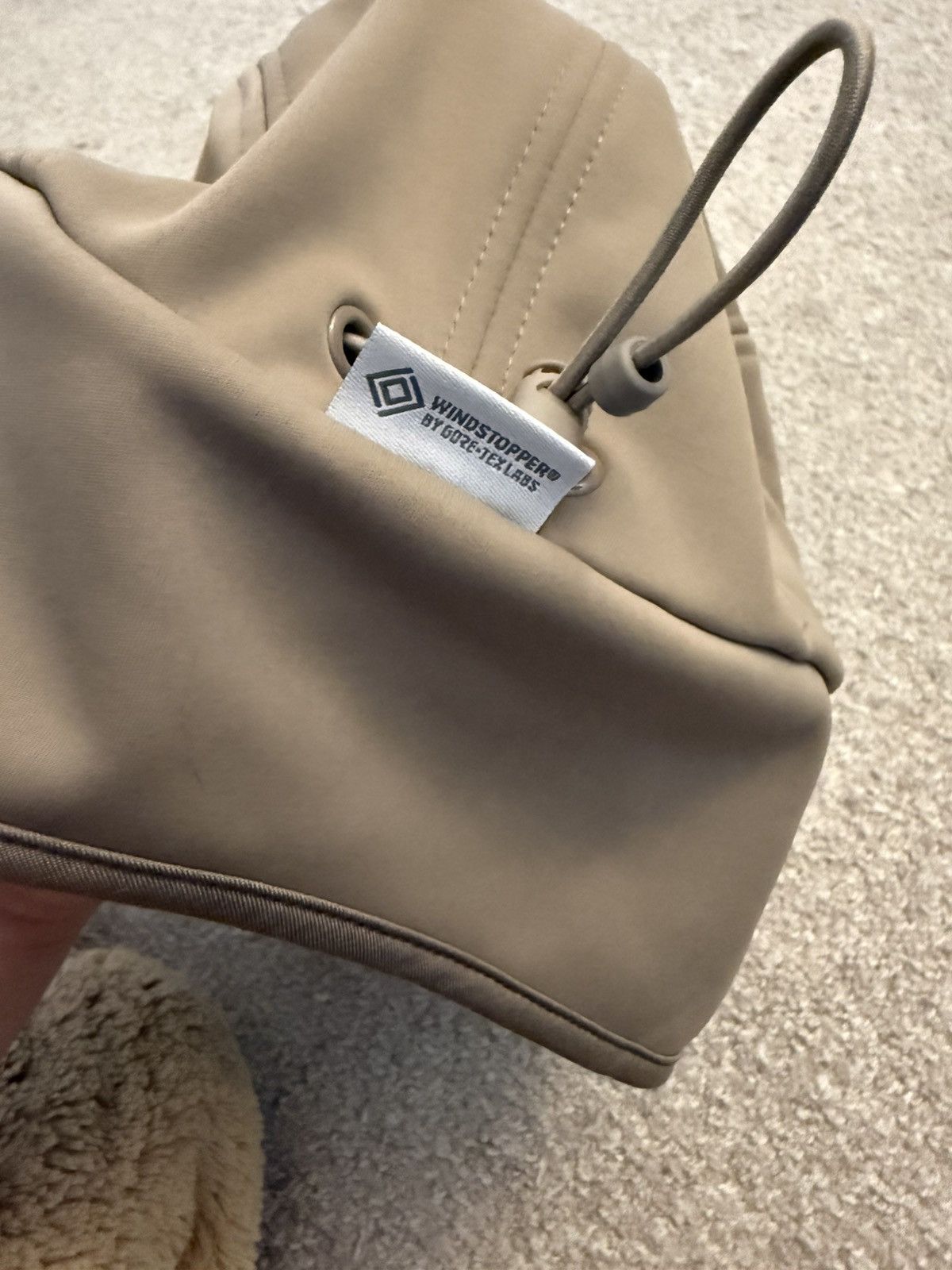 Supreme WINDSTOPPER Earflap Camp Cap (Taupe)