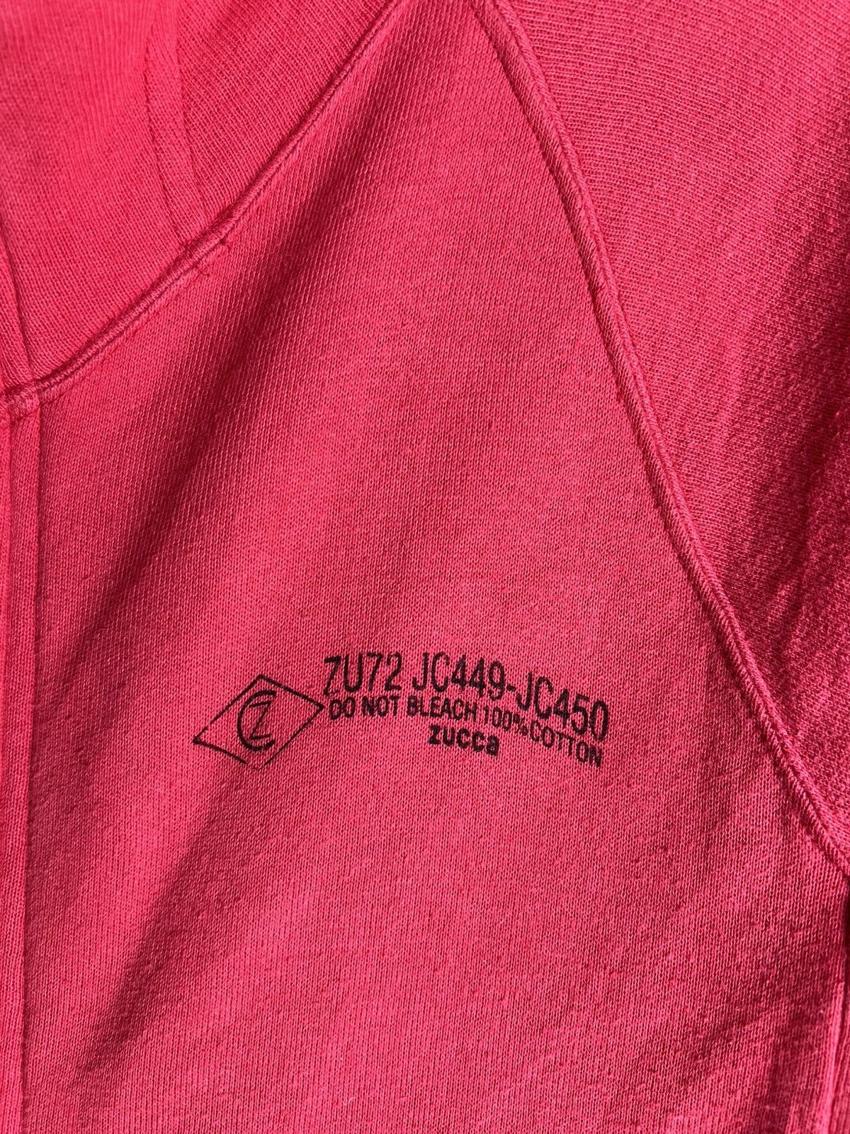 Japanese Brand × Vintage × Zucca Zucca Snap Button Zipper Sweater Hooded Size XXS / US 00 / IT 34 - 3 Thumbnail