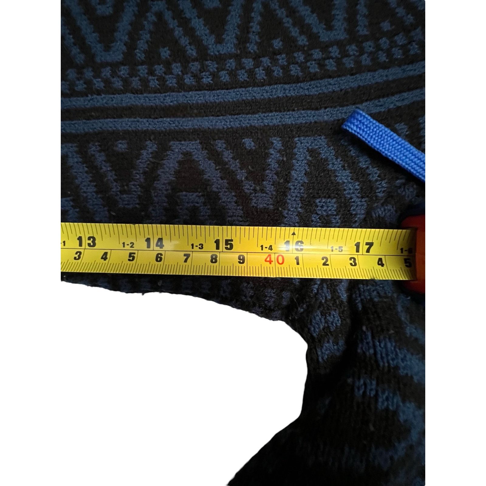 Other Cardigan Sweater Industrial Blue XL Women's Fringe Trim Size XL / US 12-14 / IT 48-50 - 8 Thumbnail