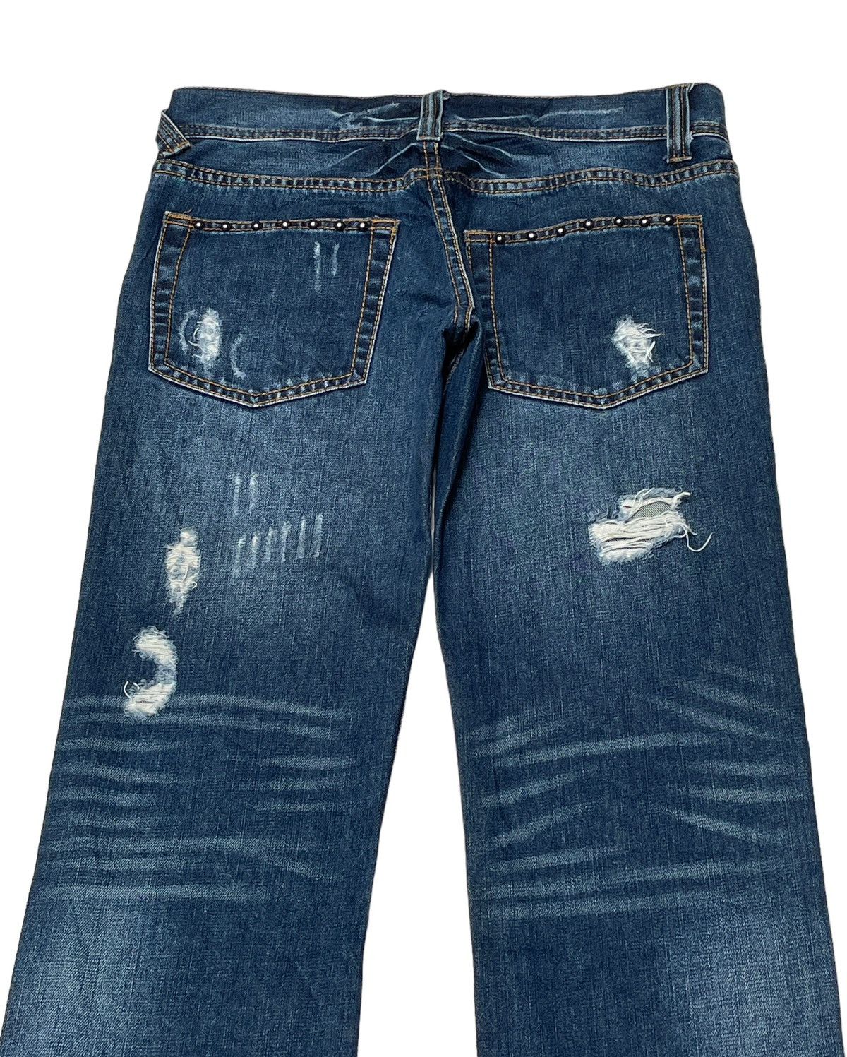 Japanese Brand × Vintage Vintage Brand Luxury Flared Jeans 2000s Size US 31 - 7 Thumbnail