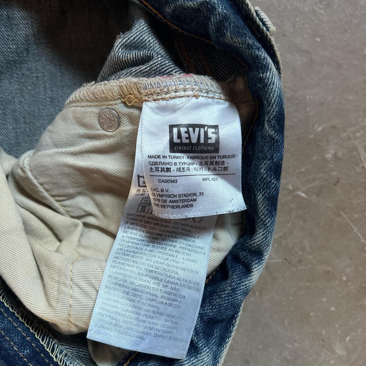 Levi's Levi’s Big E Selvage Denim Jeans Size US 30 / EU 46 - 7 Thumbnail