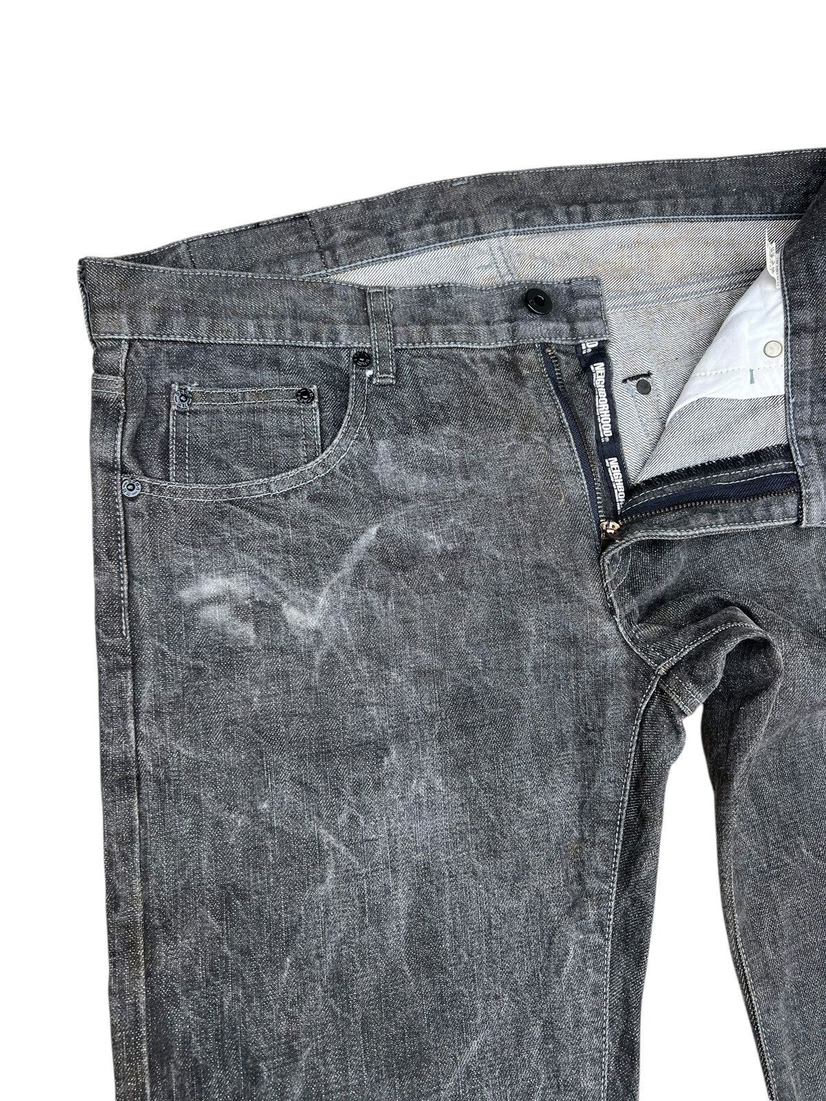 Neighborhood Vintage 2001 Neighborhood Rusty Denim Selvedge Jeans Size US 34 / EU 50 - 8 Thumbnail