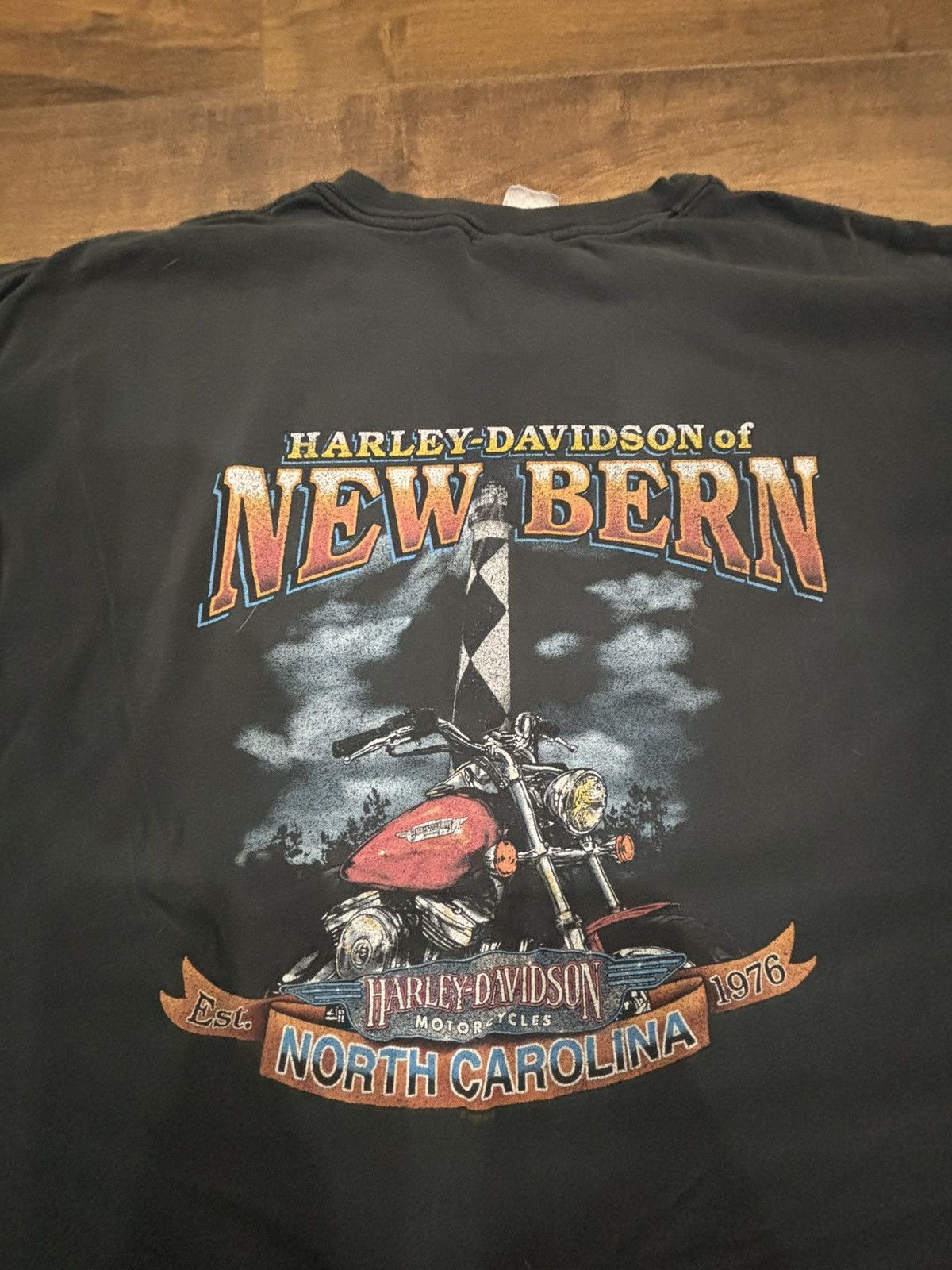 Harley Davidson 90s Harley Davidson Tee Size US XL / EU 56 / 4 - 4 Thumbnail
