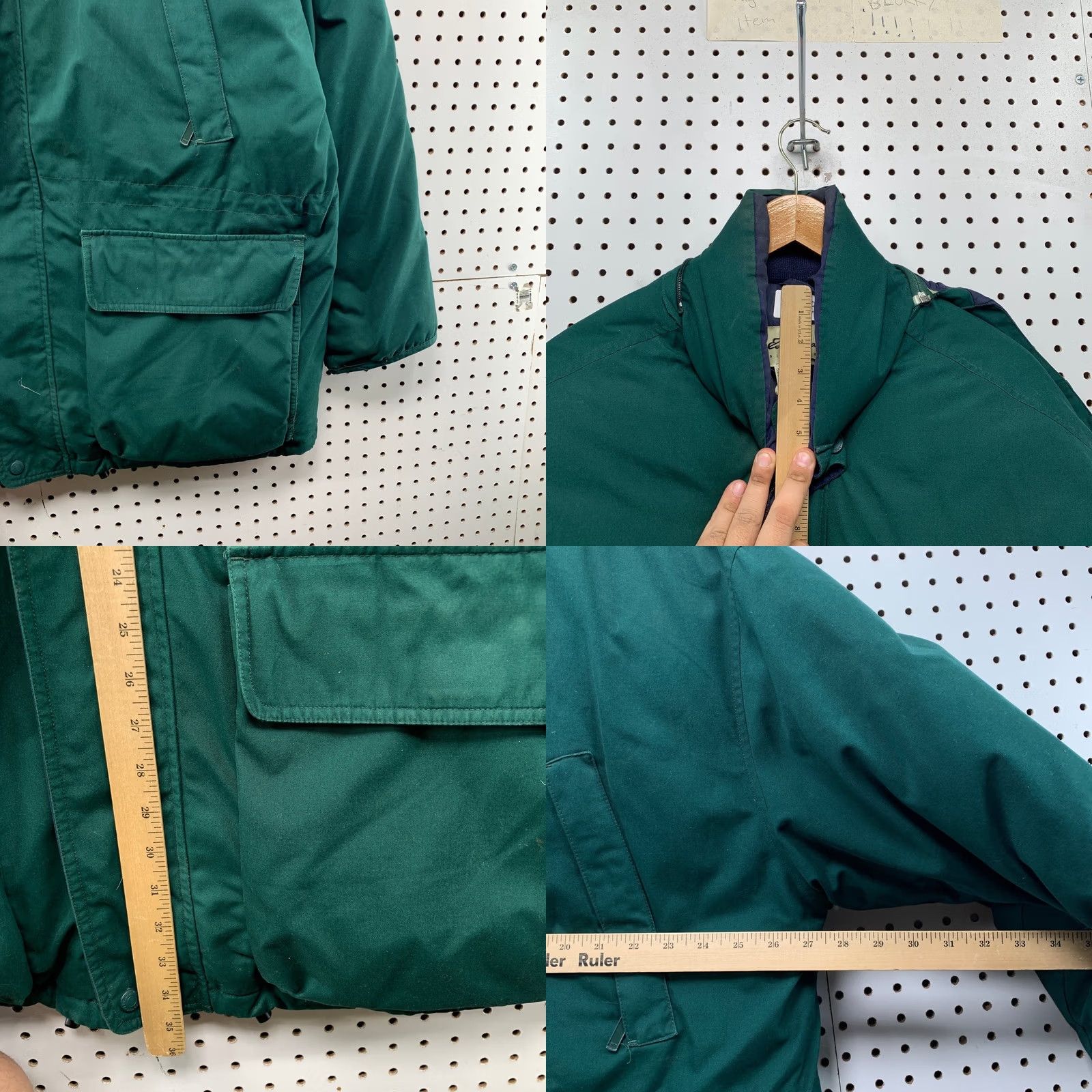 Eddie Bauer VINTAGE Eddie Bauer Parka Down Jacket Mens Large Green Ridgeline Hooded Puffer Size US L / EU 52-54 / 3 - 8 Thumbnail