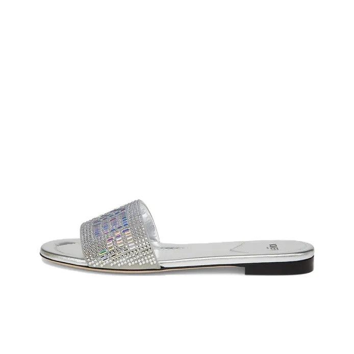 Fendi o1s1wg110525 Slip Ons in Silver Size US 5.5 / IT 35.5 - 2 Thumbnail