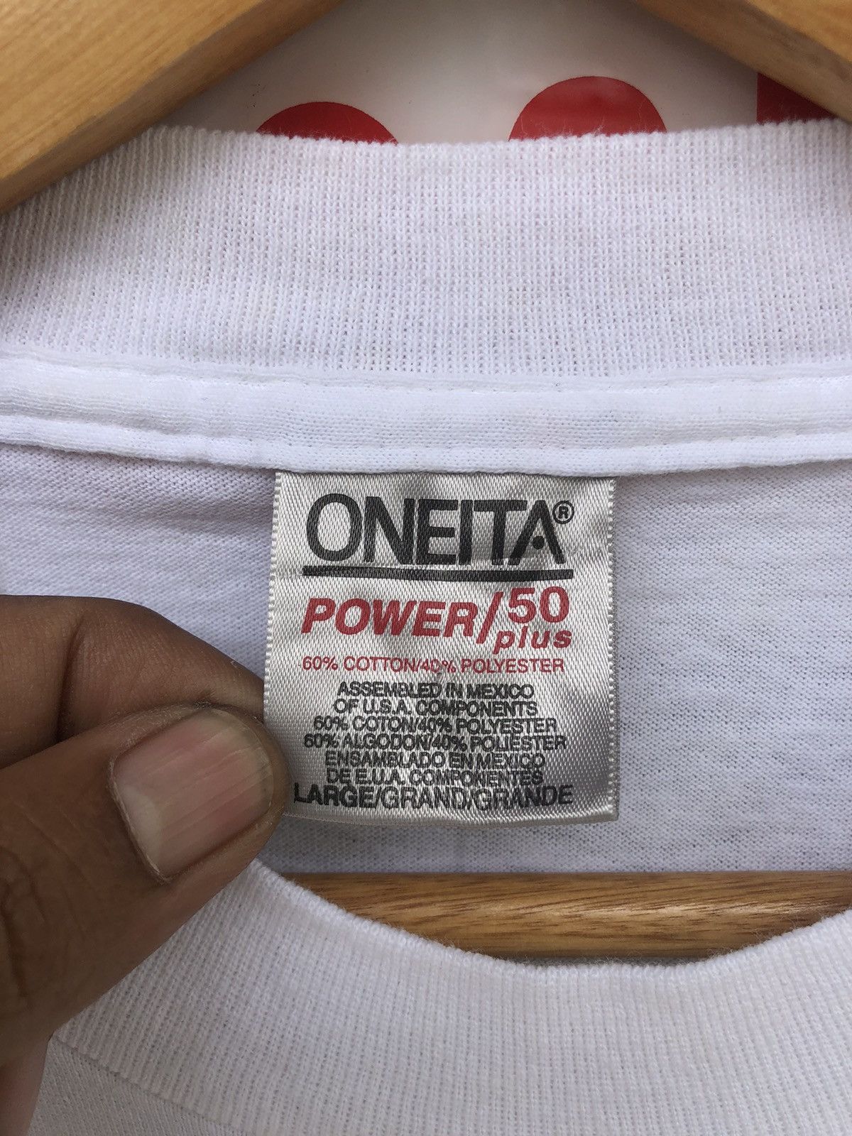USA Olympics × Vintage Vintage 90s ONEITA Meadowbrook Olympics 1997 Tee Size US L / EU 52-54 / 3 - 11 Thumbnail