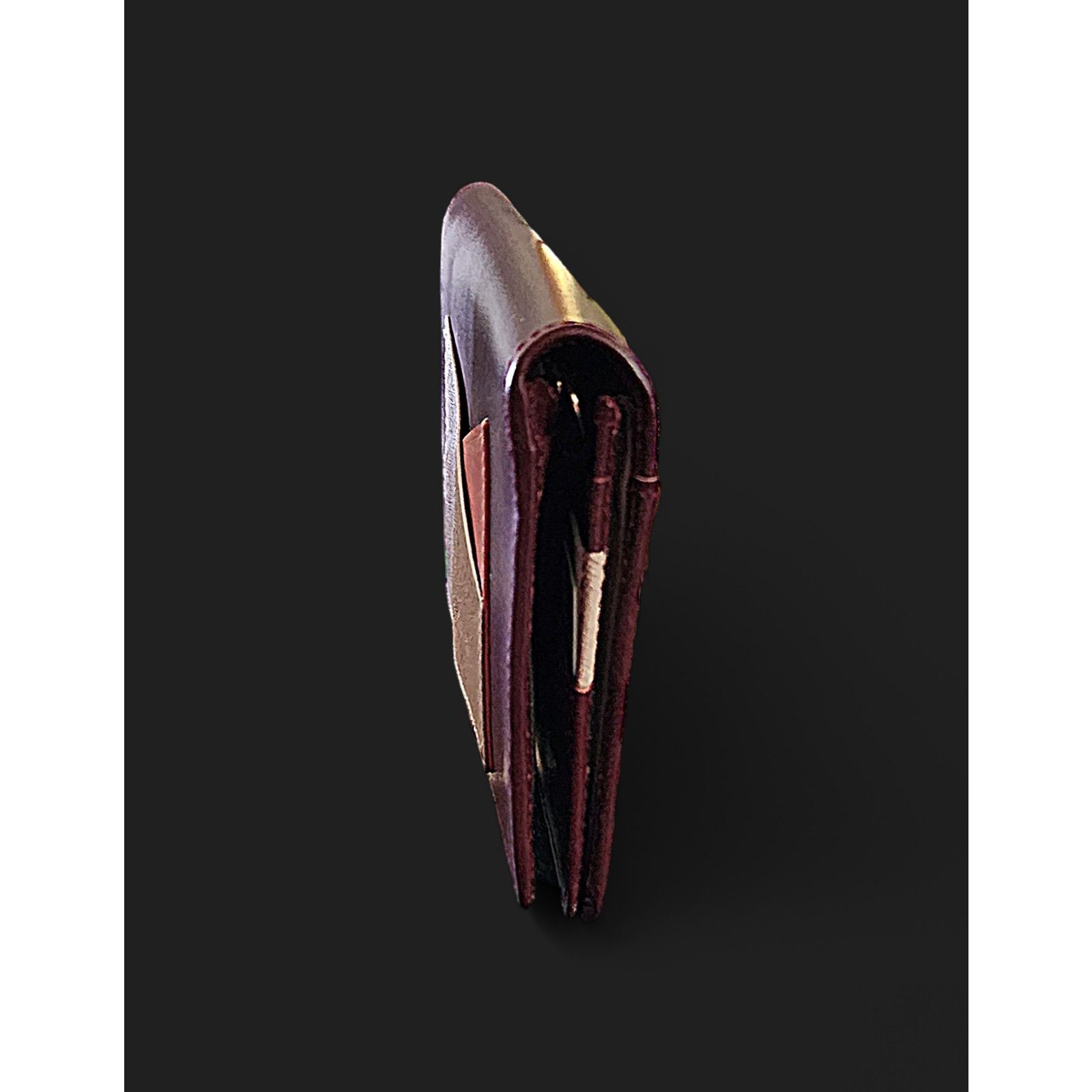 Unknown London Radley London LUXURY brand burgandy leather bi-fold wallet Size ONE SIZE - 9 Thumbnail