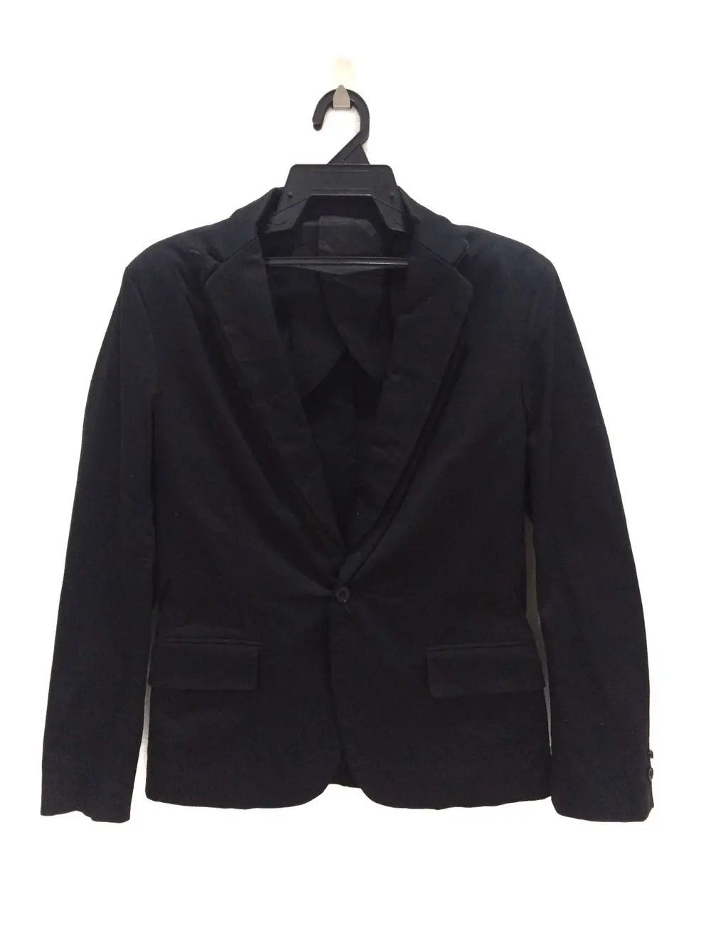 semanticdesign Japanese Brand Semantic Design Black Button Jacket Size US S / EU 44-46 / 1 - 1 Thumbnail