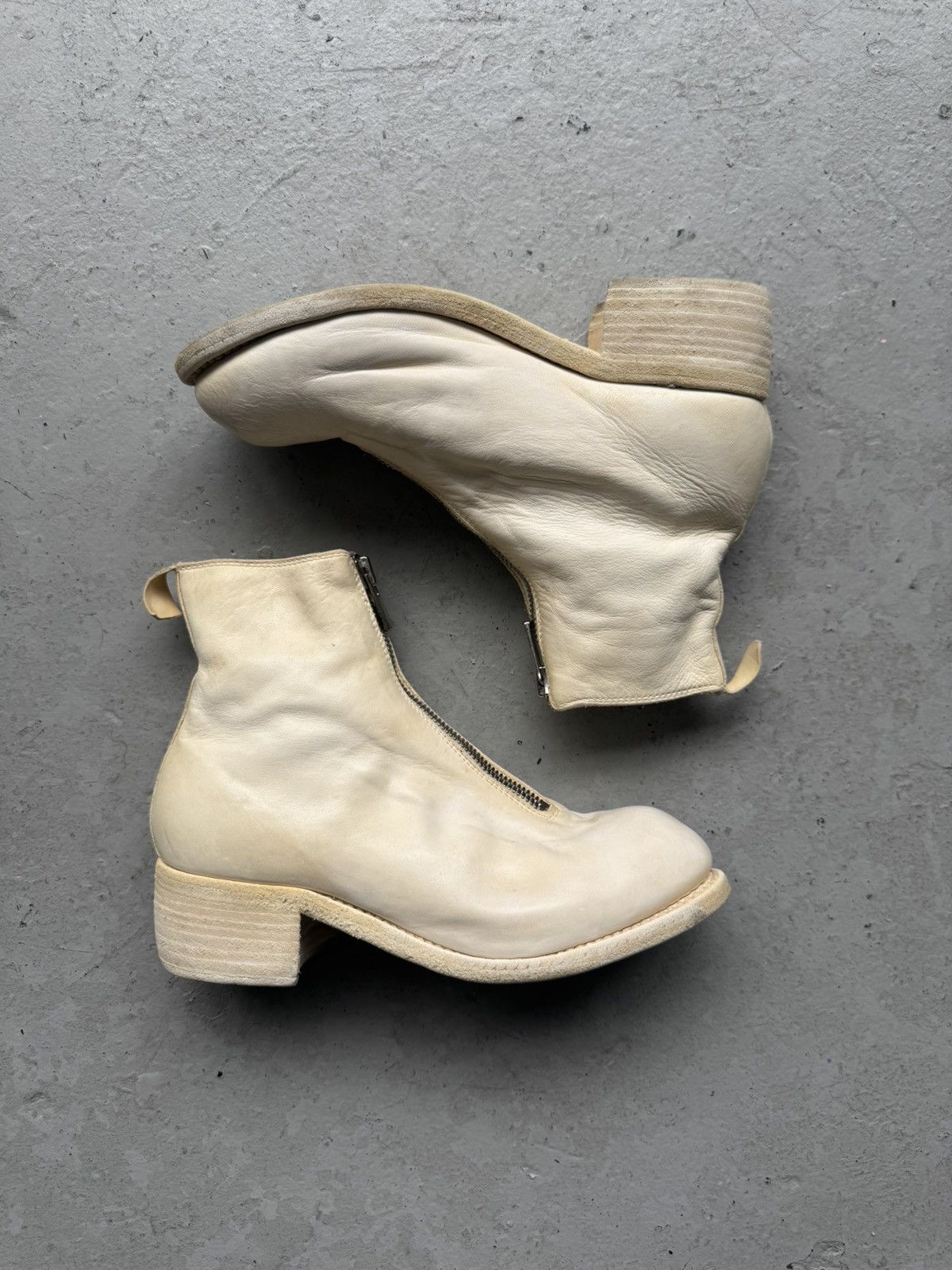 Guidi Guidi PL1 Front Zip Soft Horse Leather Boots Size US 7.5 / IT 37.5 - 1 Thumbnail