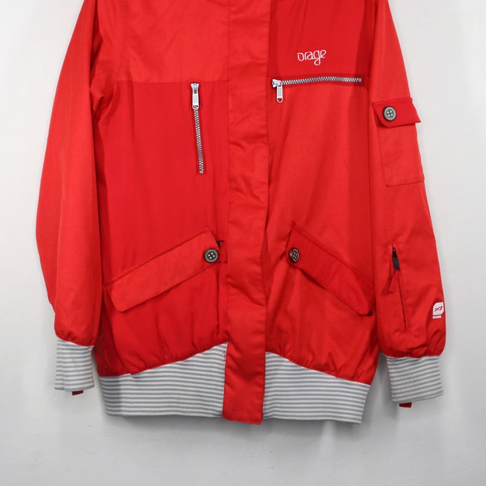 Orage Orage Jacket Womens S Red Winter Size Bala Ski Snow Outerwear Full Zip Size S / US 4 / IT 40 - 5 Thumbnail